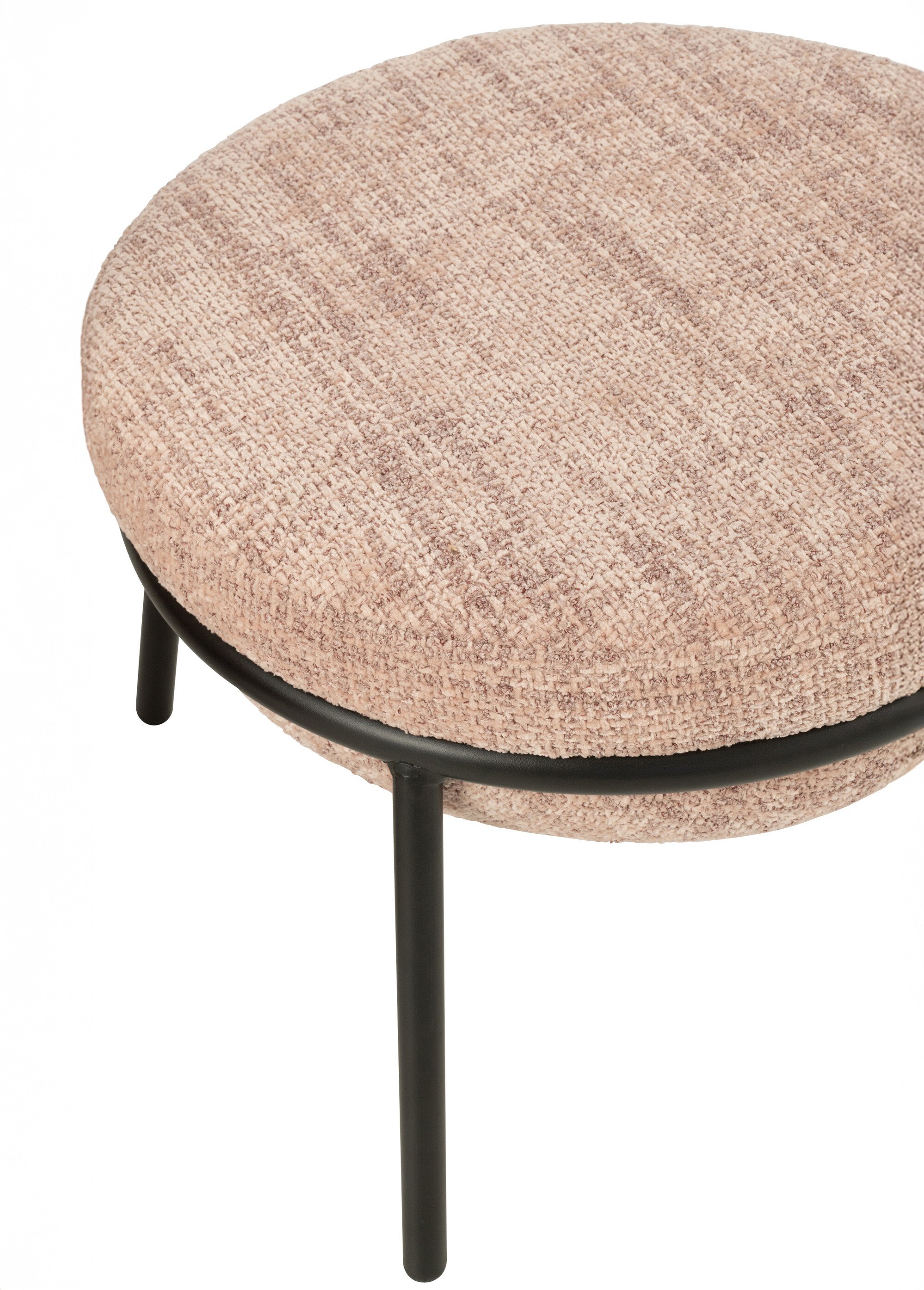 Fauteuil repos tissu + repose pieds 2R ROSE JP-55778 DE2