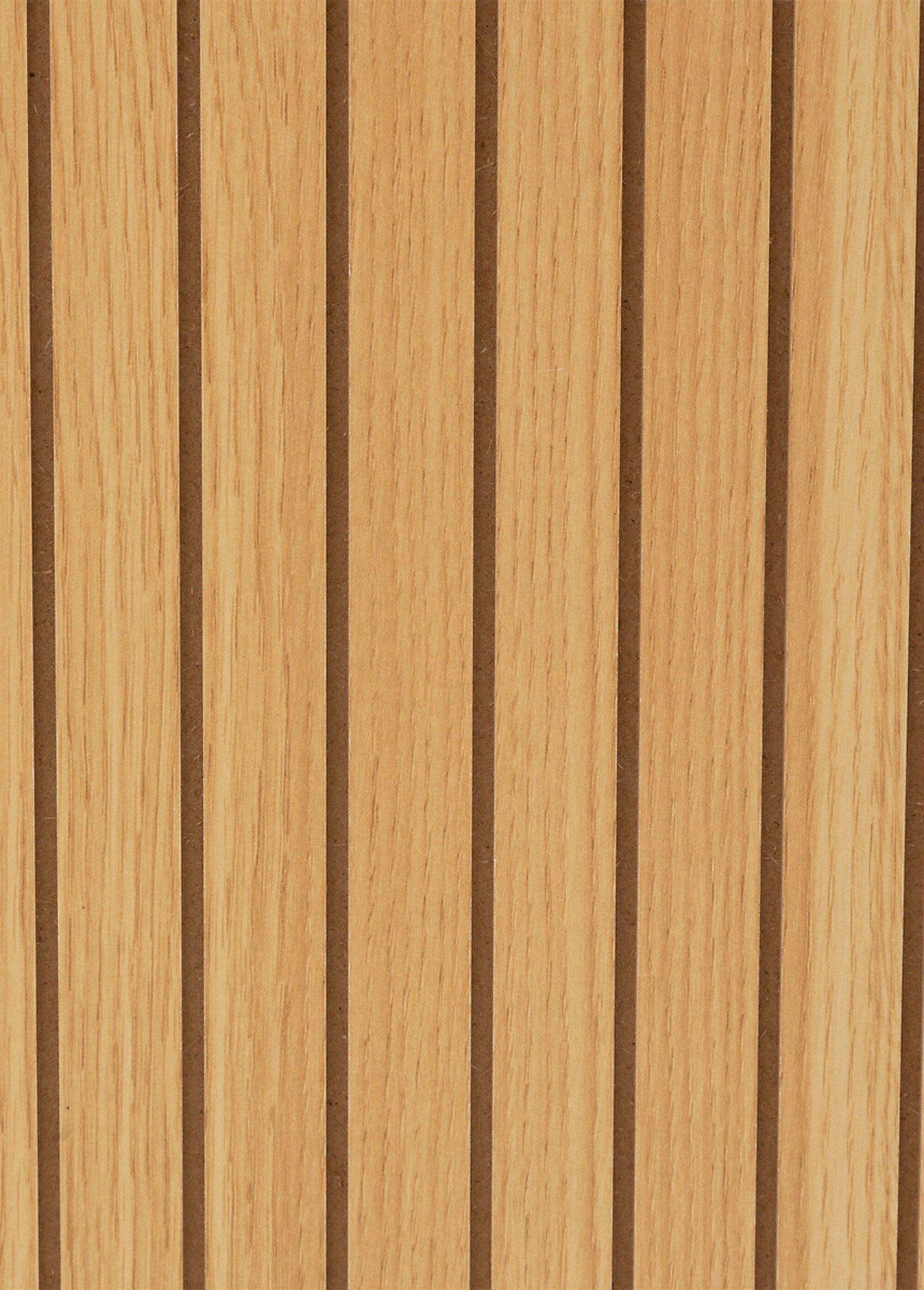 Module 6 cases avec décor bois rainuré MARRON JJA-193622 DE4