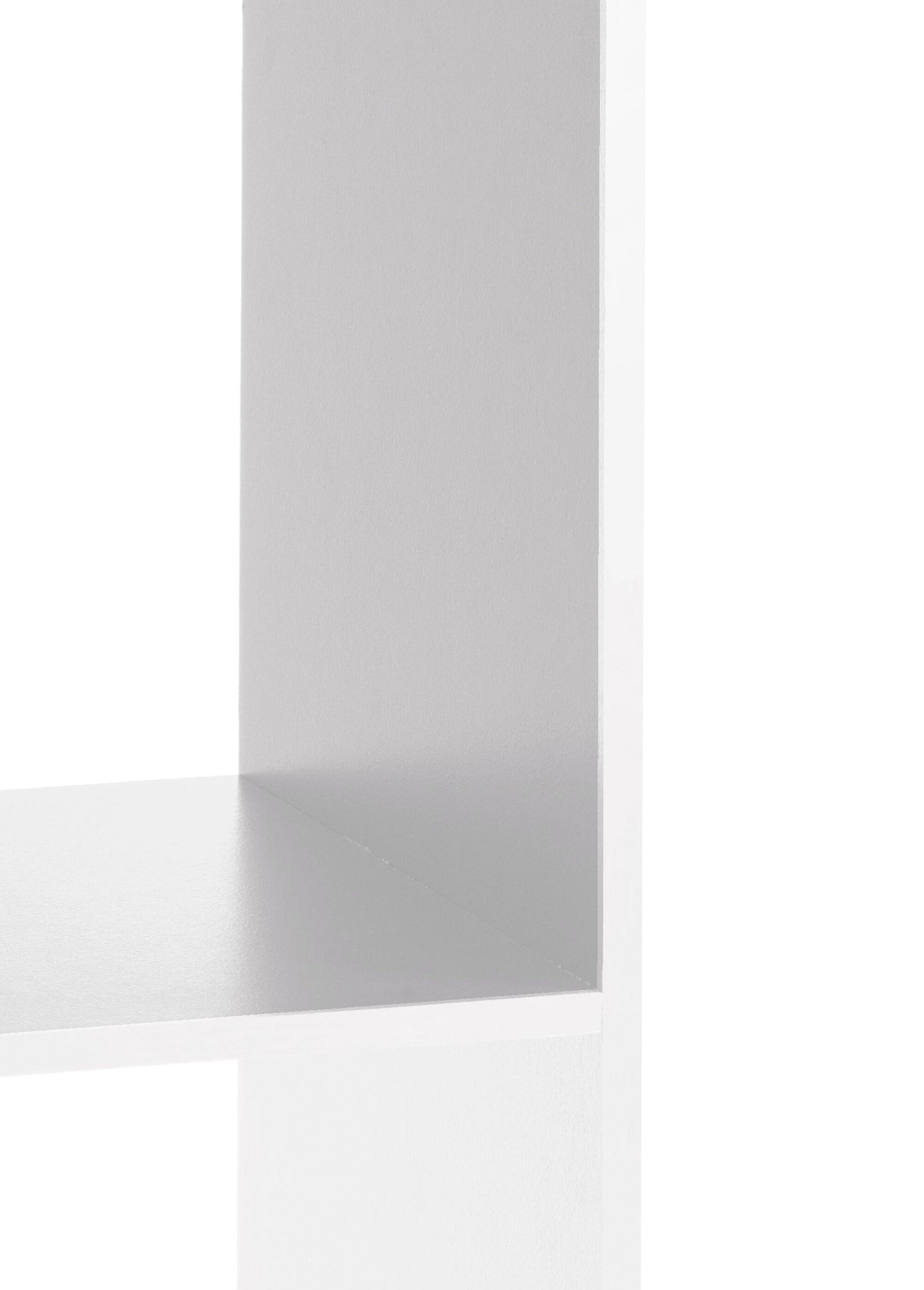 Module étagère 3 cases en mélaminé BLANC JJA-138907C DE1