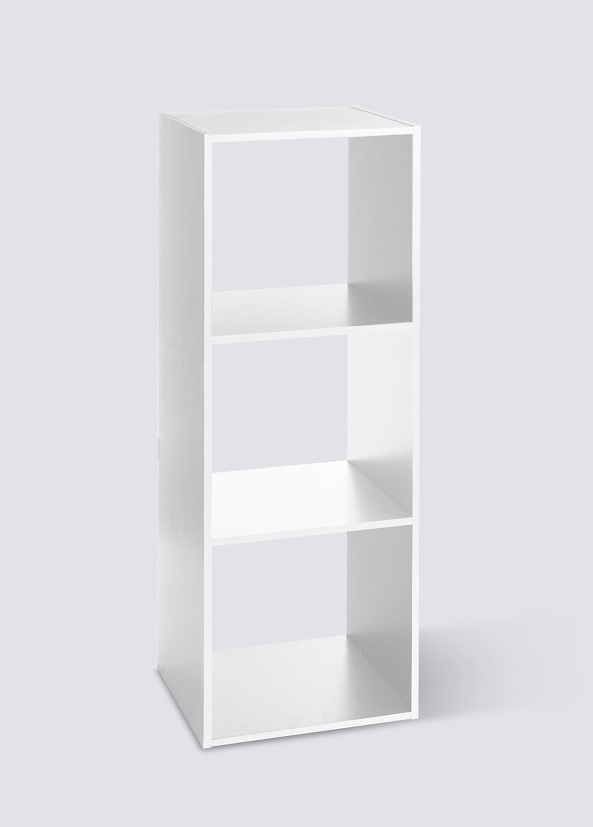 Module étagère 3 cases en mélaminé