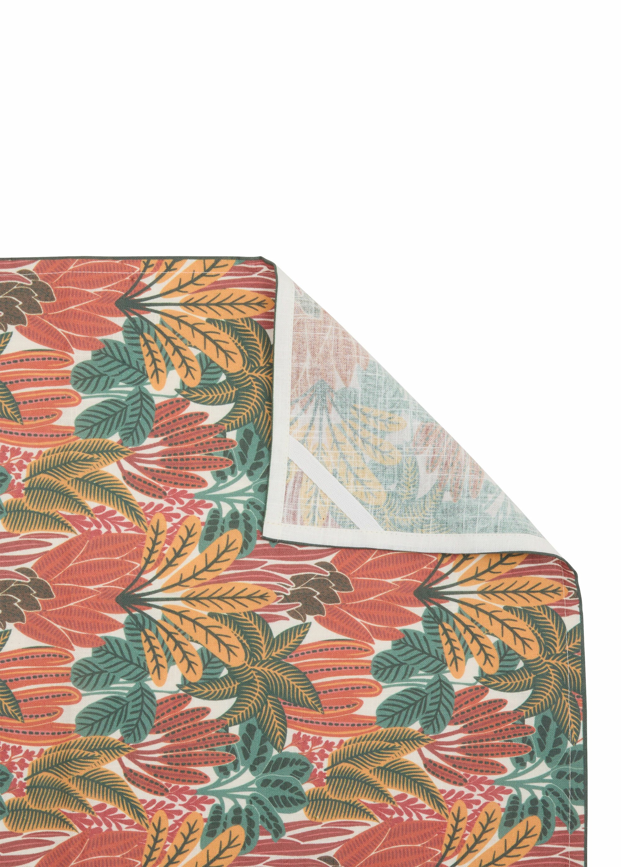 Torchons en coton, motifs jungle