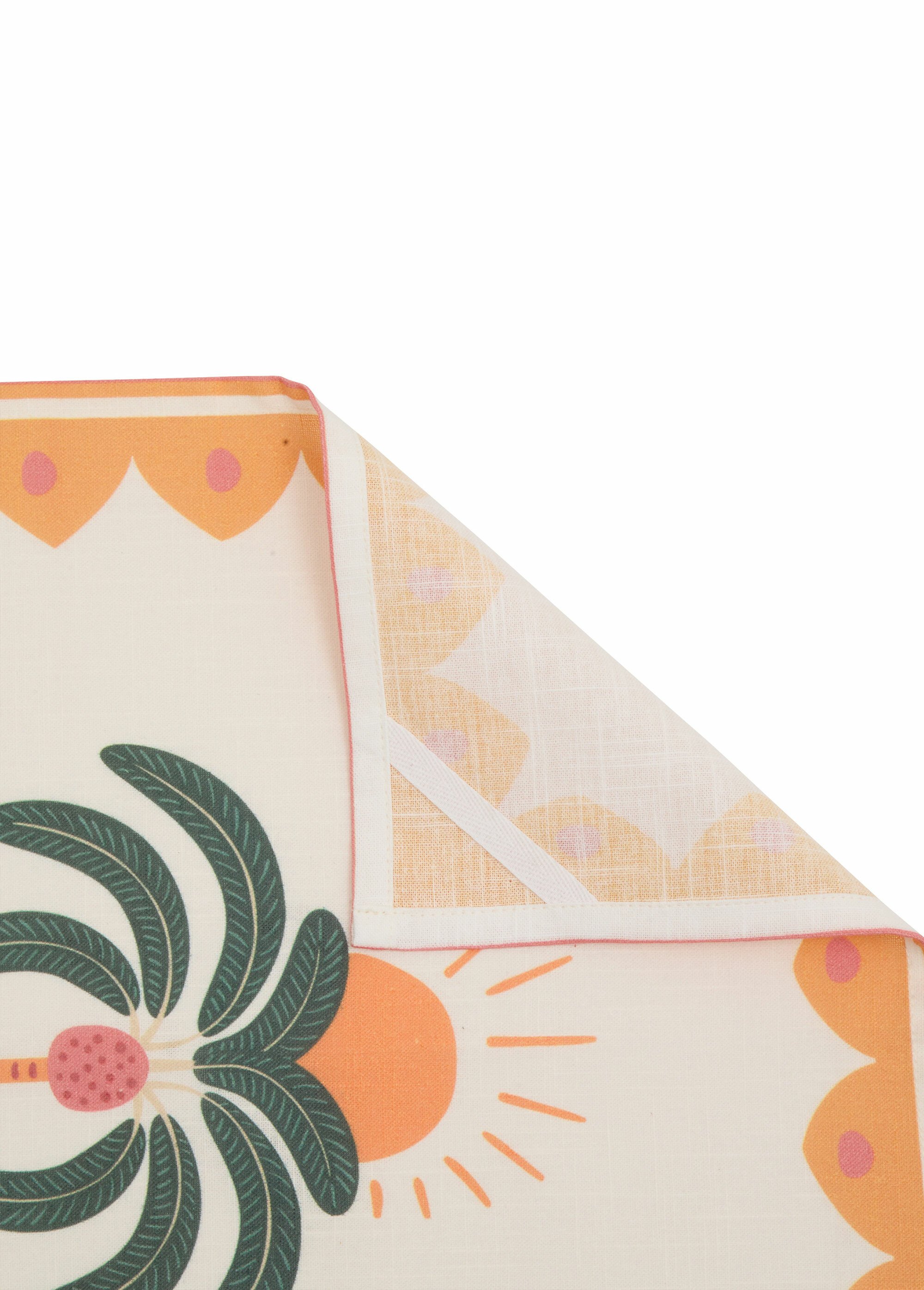 Torchons en coton, motifs jungle MULTICOLORE JJA-215371C DE2