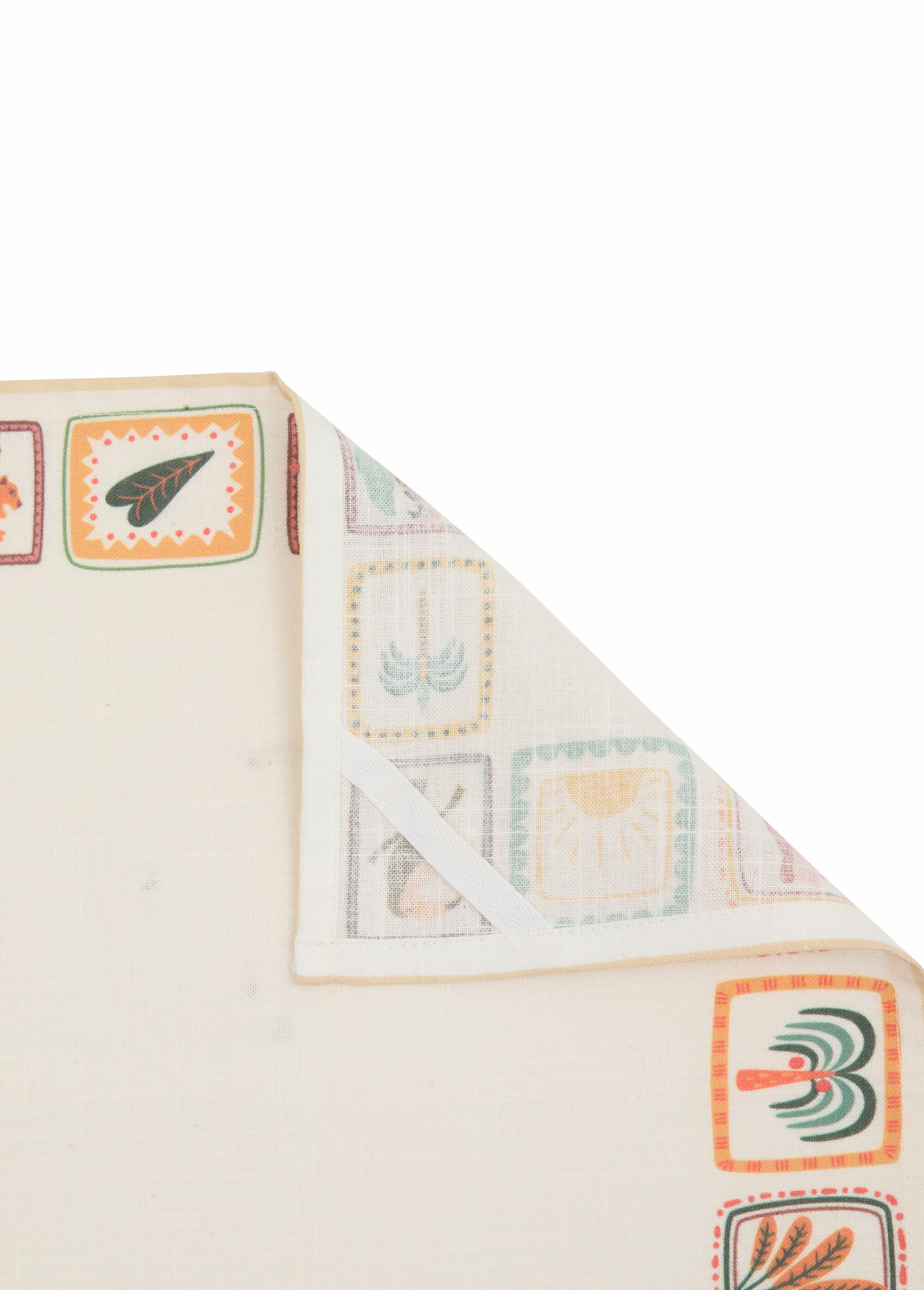 Torchons en coton, motifs jungle MULTICOLORE JJA-215371C DE3