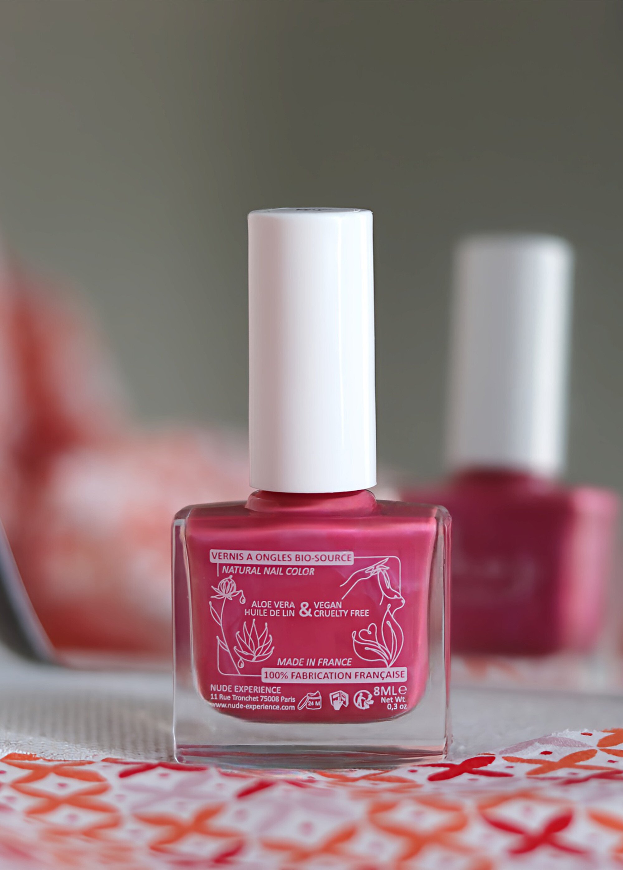 Vernis à ongles bio-sourcé et vegan