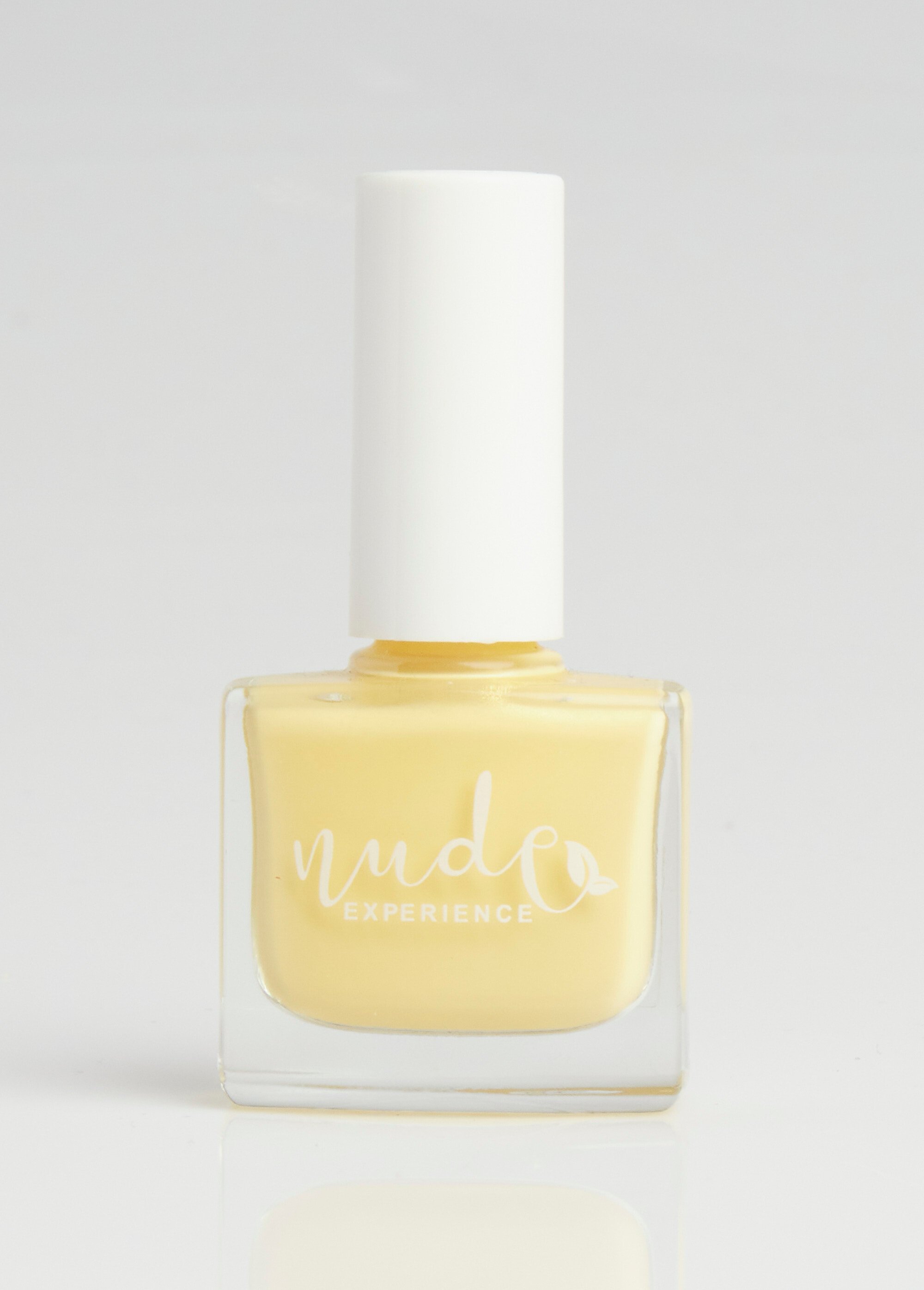 Vernis à ongles BIO-sourcé et vegan Jaune NUDVERNISB FA1