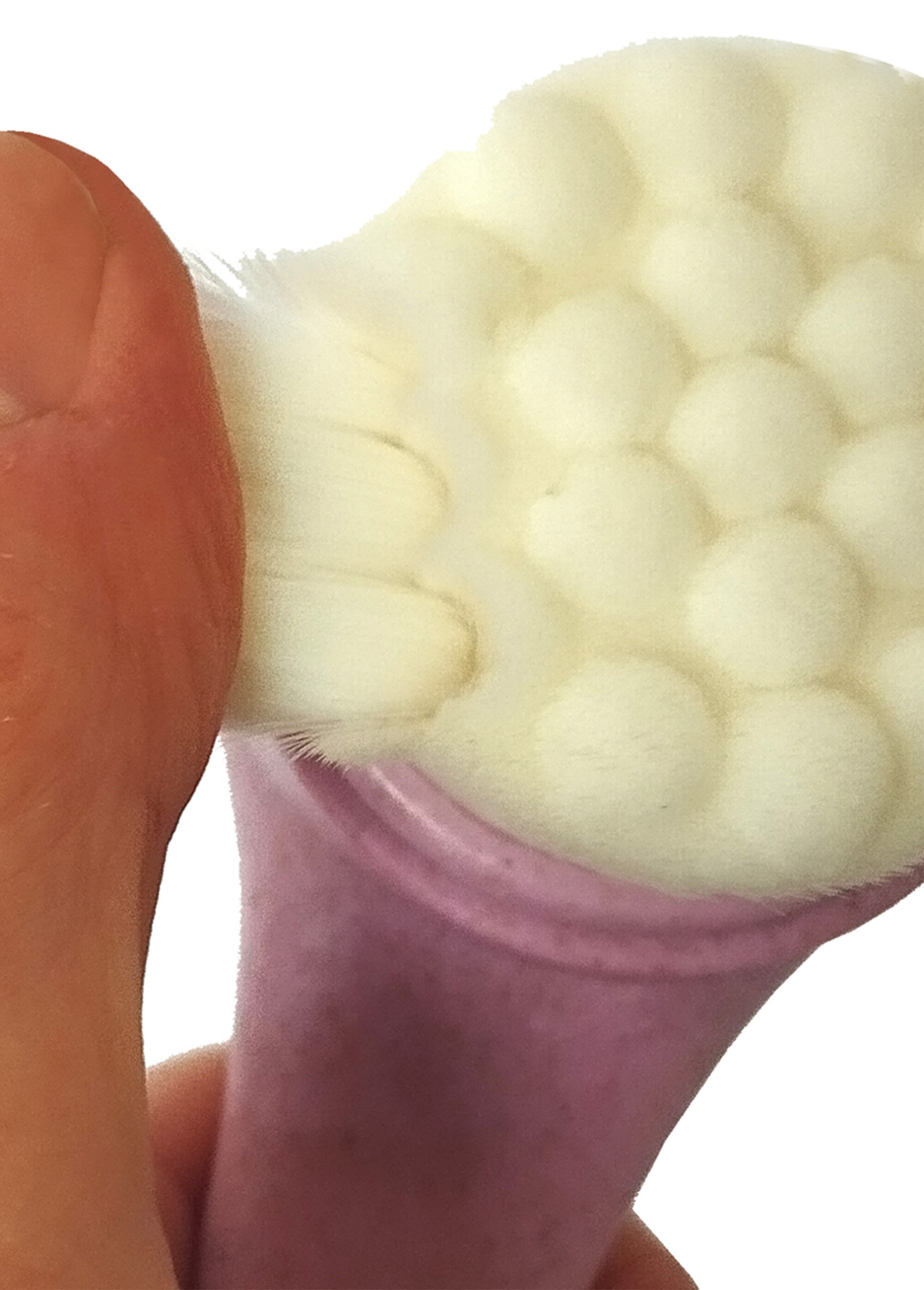 Brosse nettoyante visage double face silicone Rose GLOSSE DE2