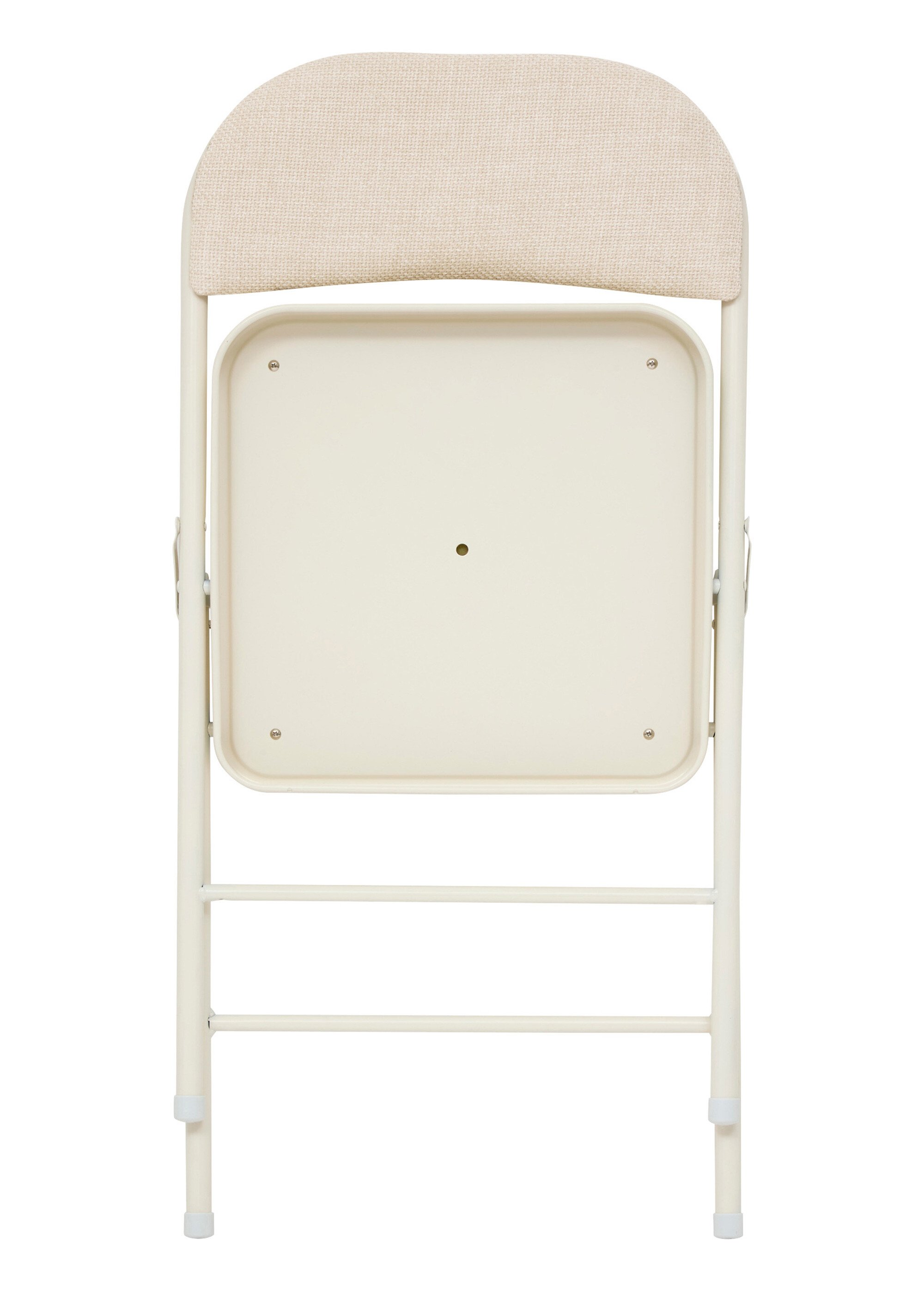 Chaise pliante, assise et dossier tissu CHINE BEIGE JJA-193555C DE1