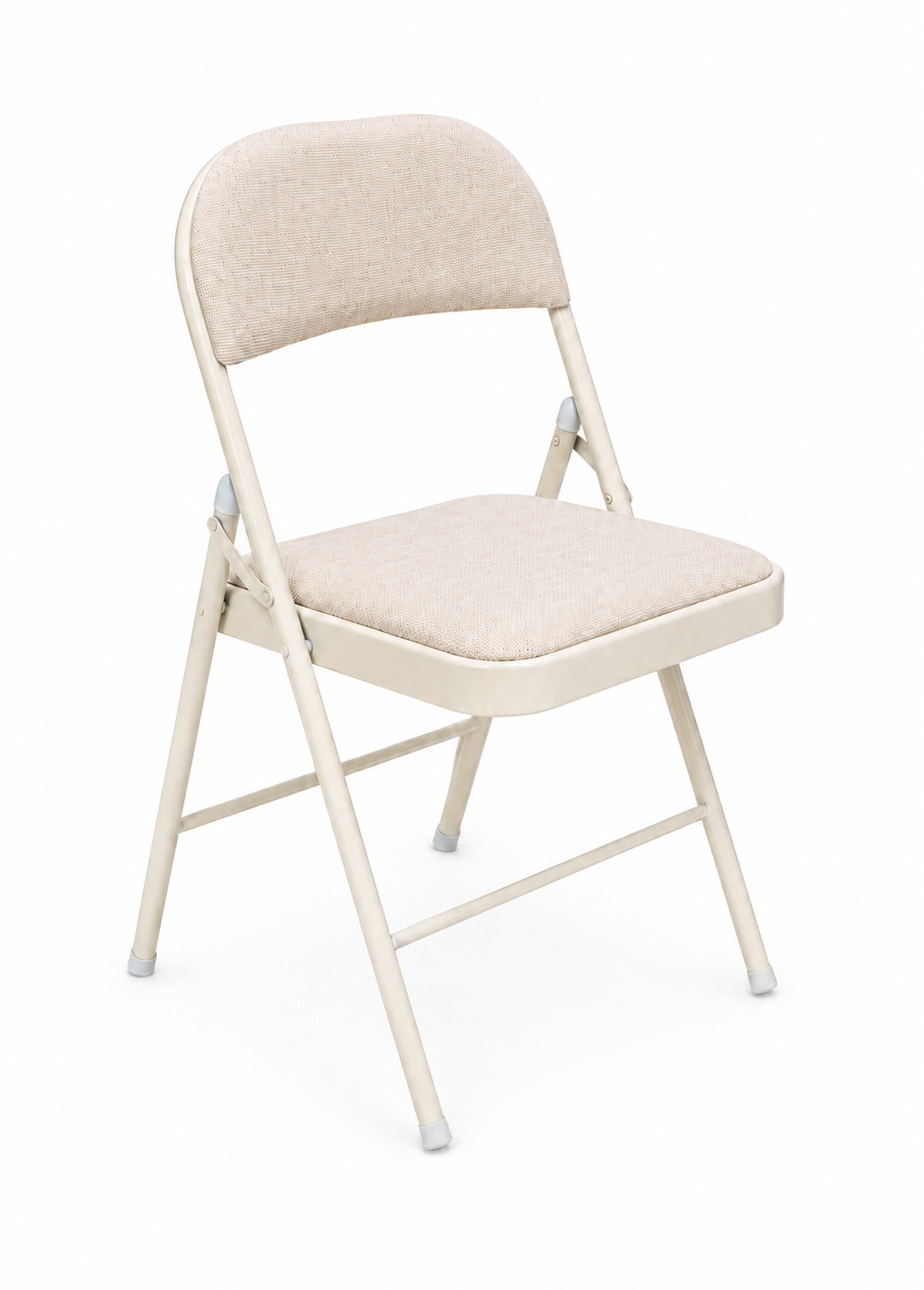 Chaise pliante, assise et dossier tissu CHINE BEIGE JJA-193555C FA1