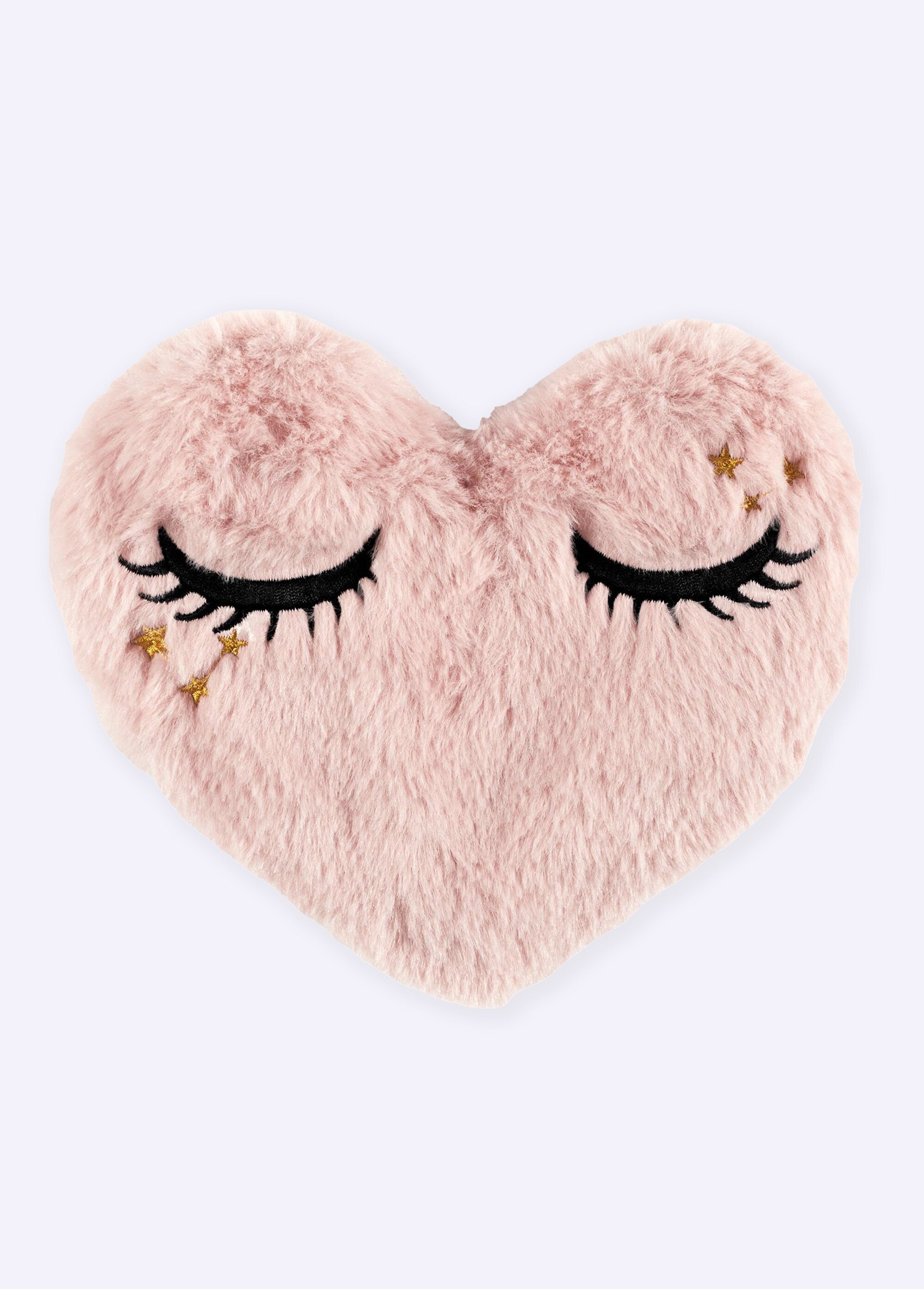 Chaufferette micro ondable fourrure COEUR CMP-SB0035 FA1