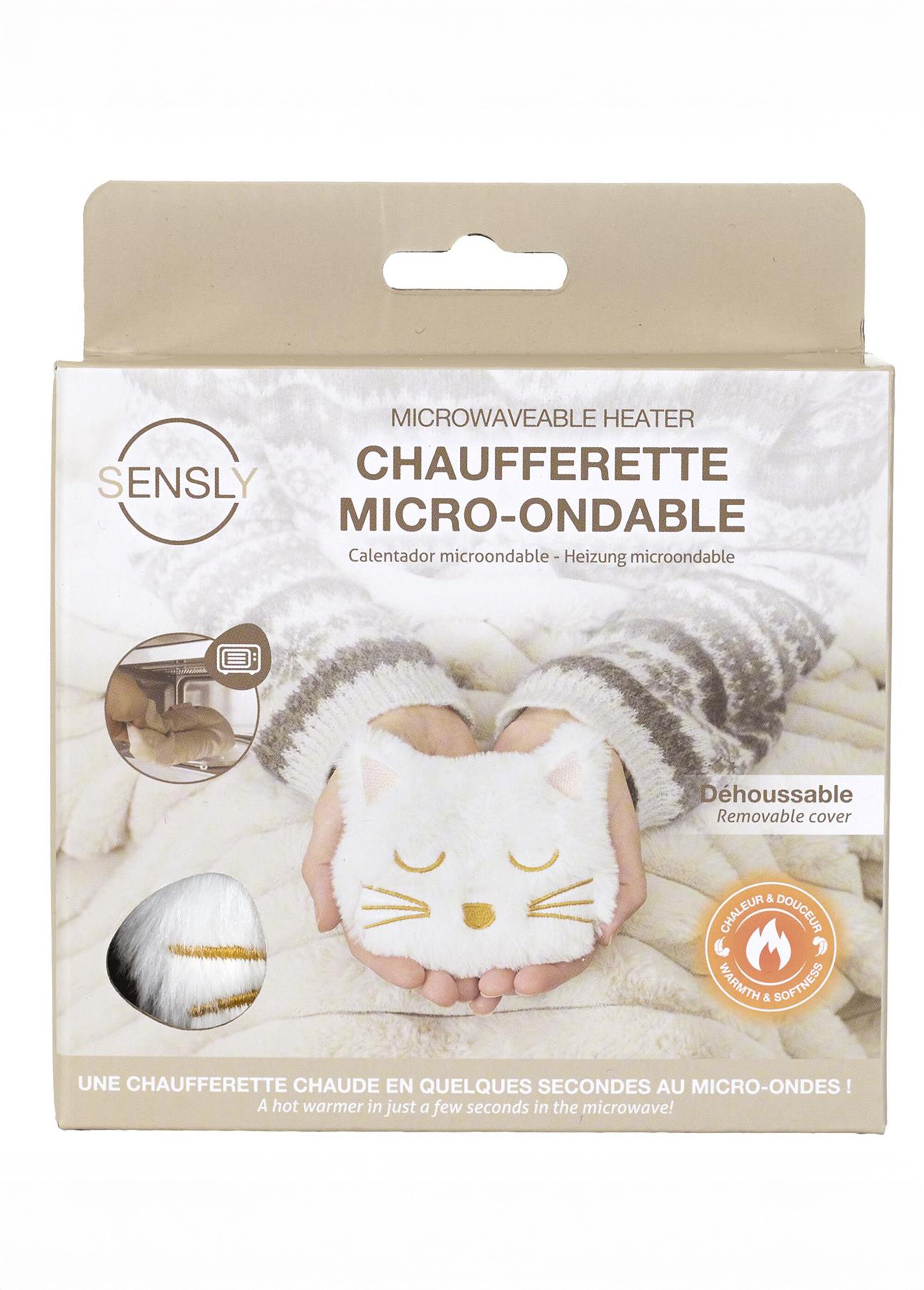 Chaufferette micro ondable fourrure
