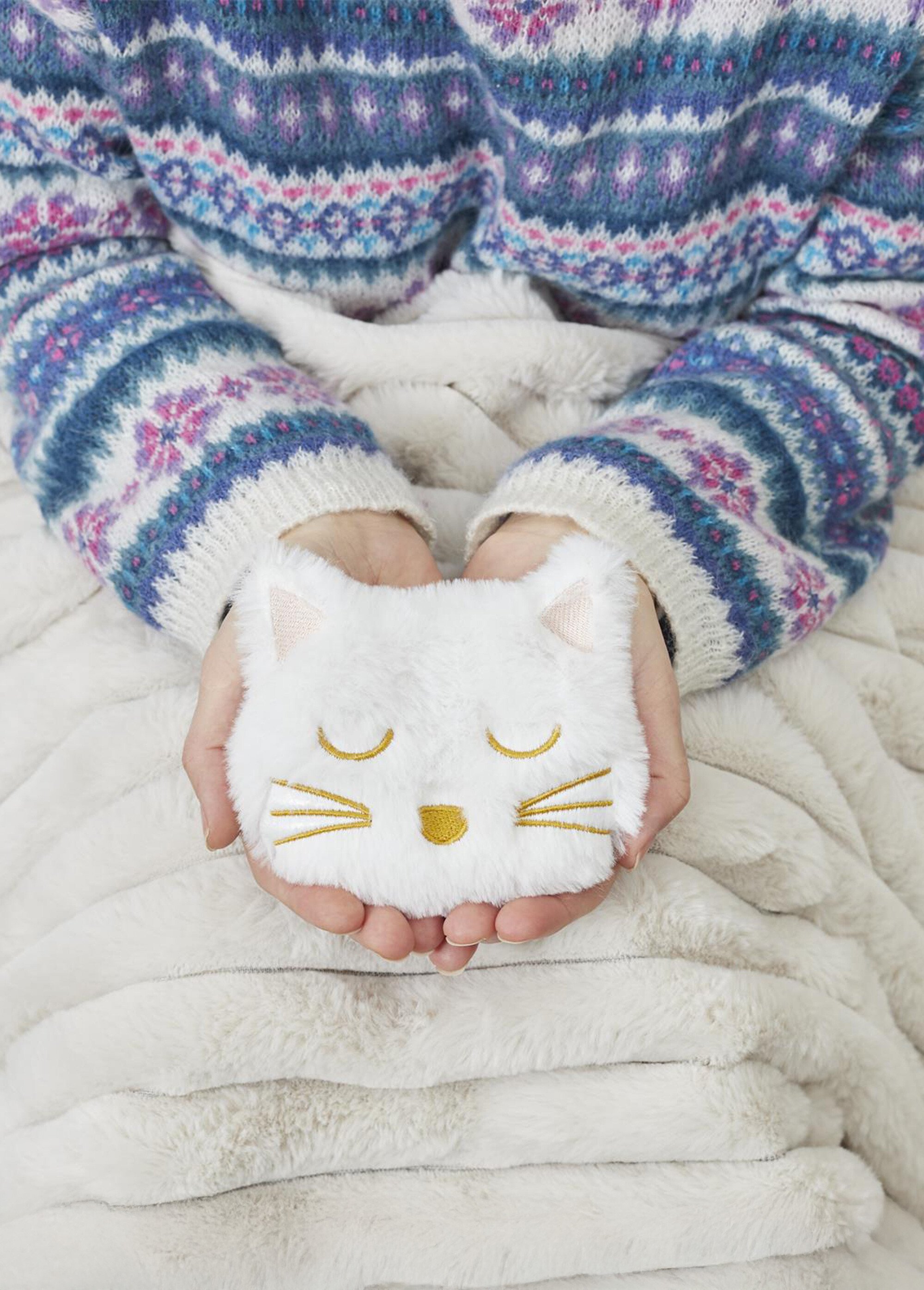 Chaufferette micro ondable fourrure CHAT CMP-SB0035 SI2