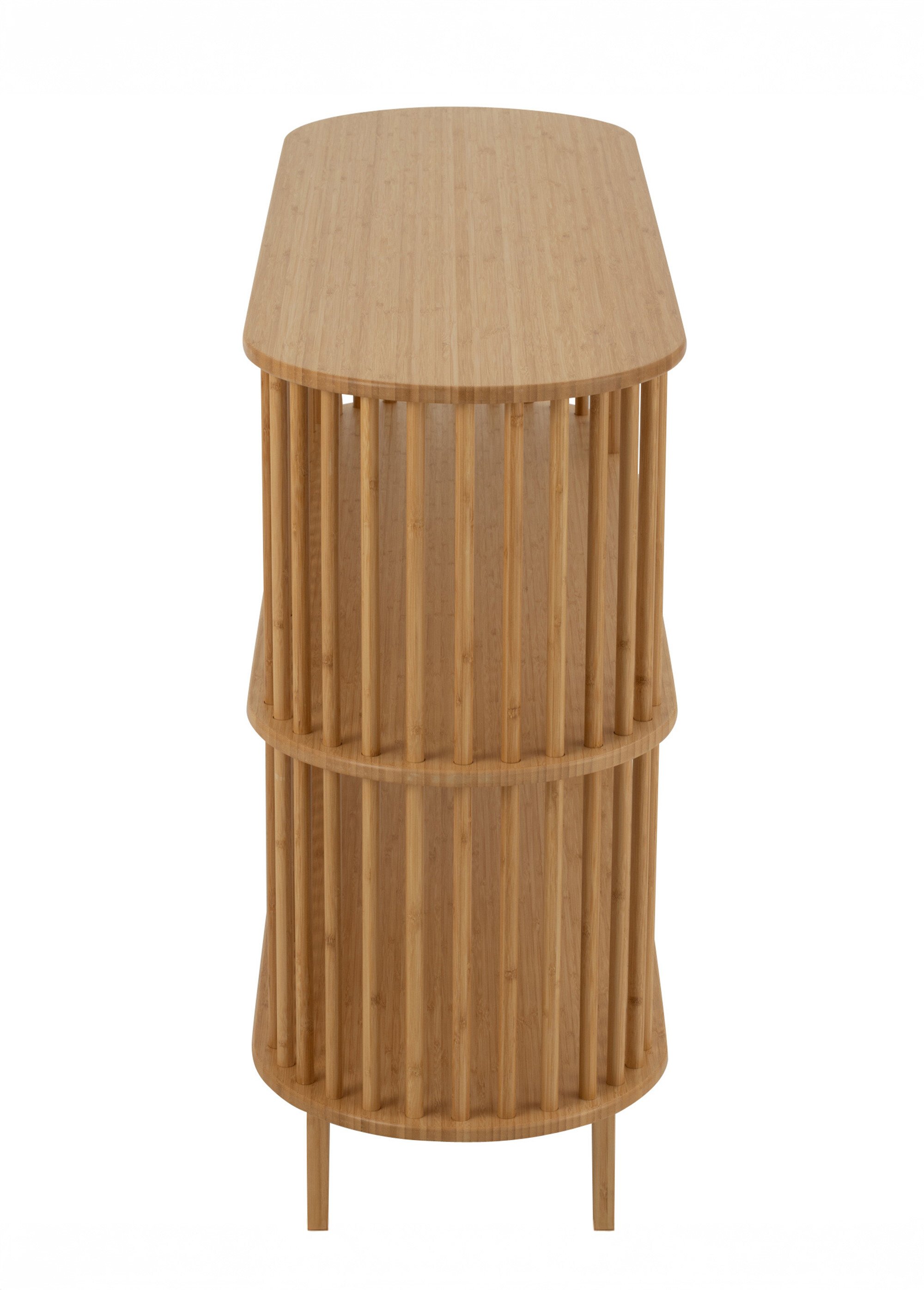 Commode ajourée en bambou naturel BEIGE JP-50847 DR1