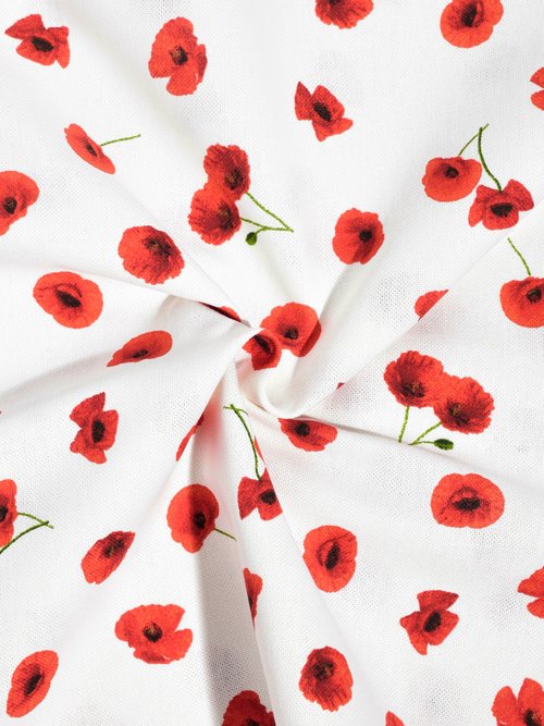 Coupon ameublement, coquelicot 0,5x1,4m COQUELICOT COT149859 FA1