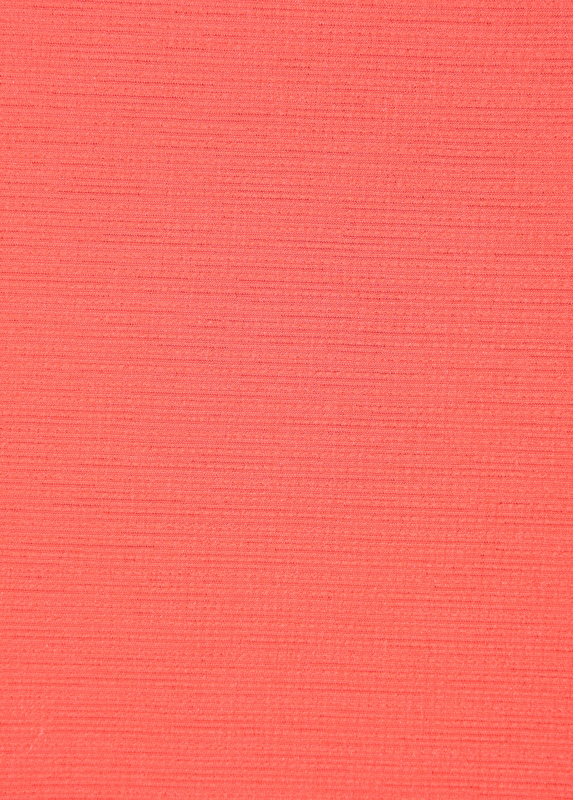 Coupon tissu habillement jersey ligné 2C ROSE COT144084 DE2