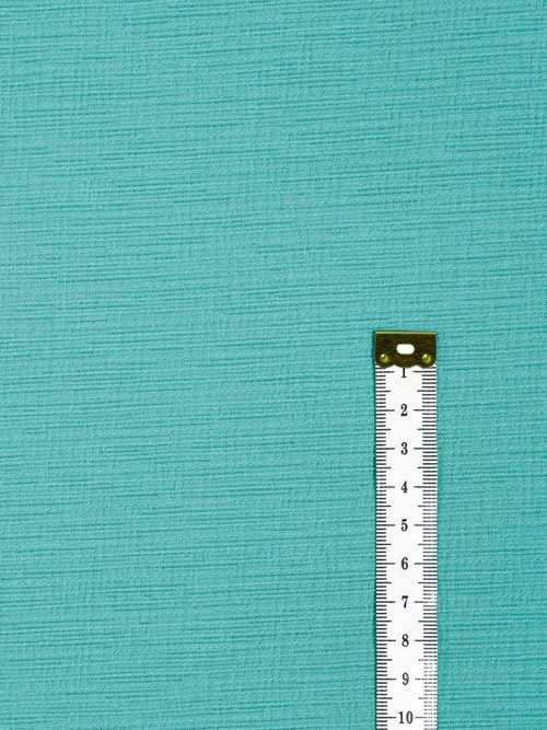 Coupon tissu habillement, jersey ligné1T VERT COT128297 DE1