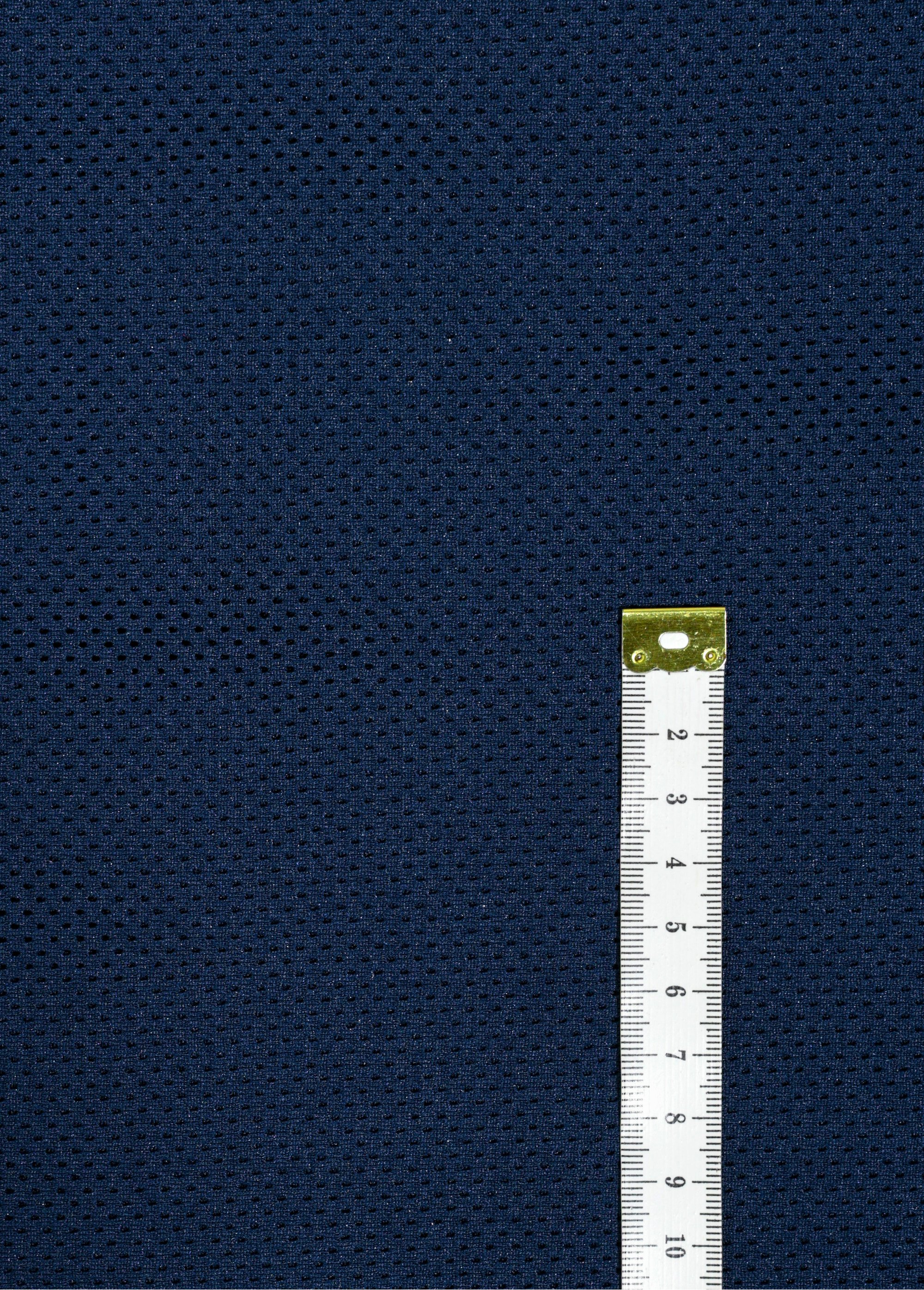 Coupon tissu, maille ajourée mesh BLEU COT143928 DE1