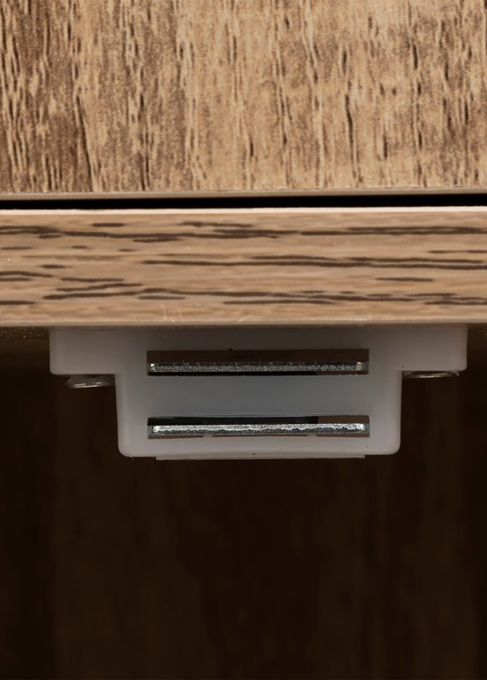 Etagère 3 cubes avec portes, décor bois BEIGE JJA-181271 DE3