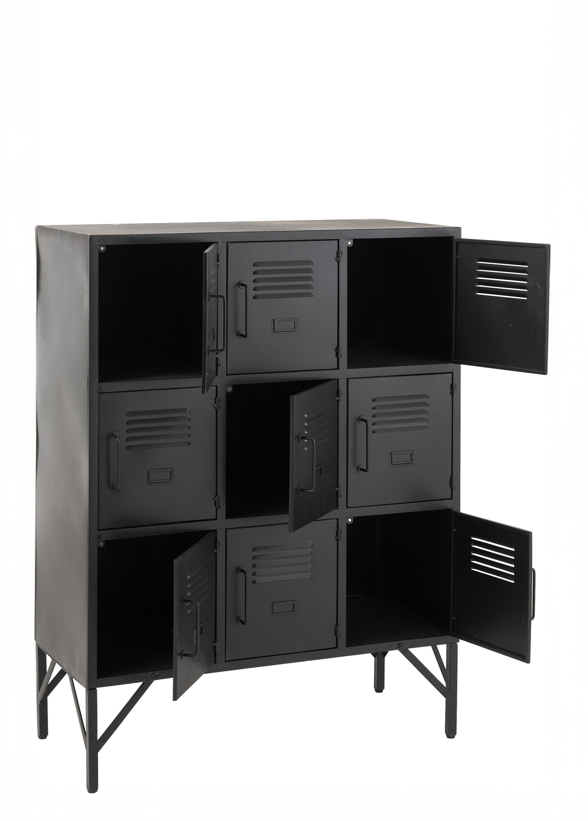 Etagère casiers métal type industriel 1N