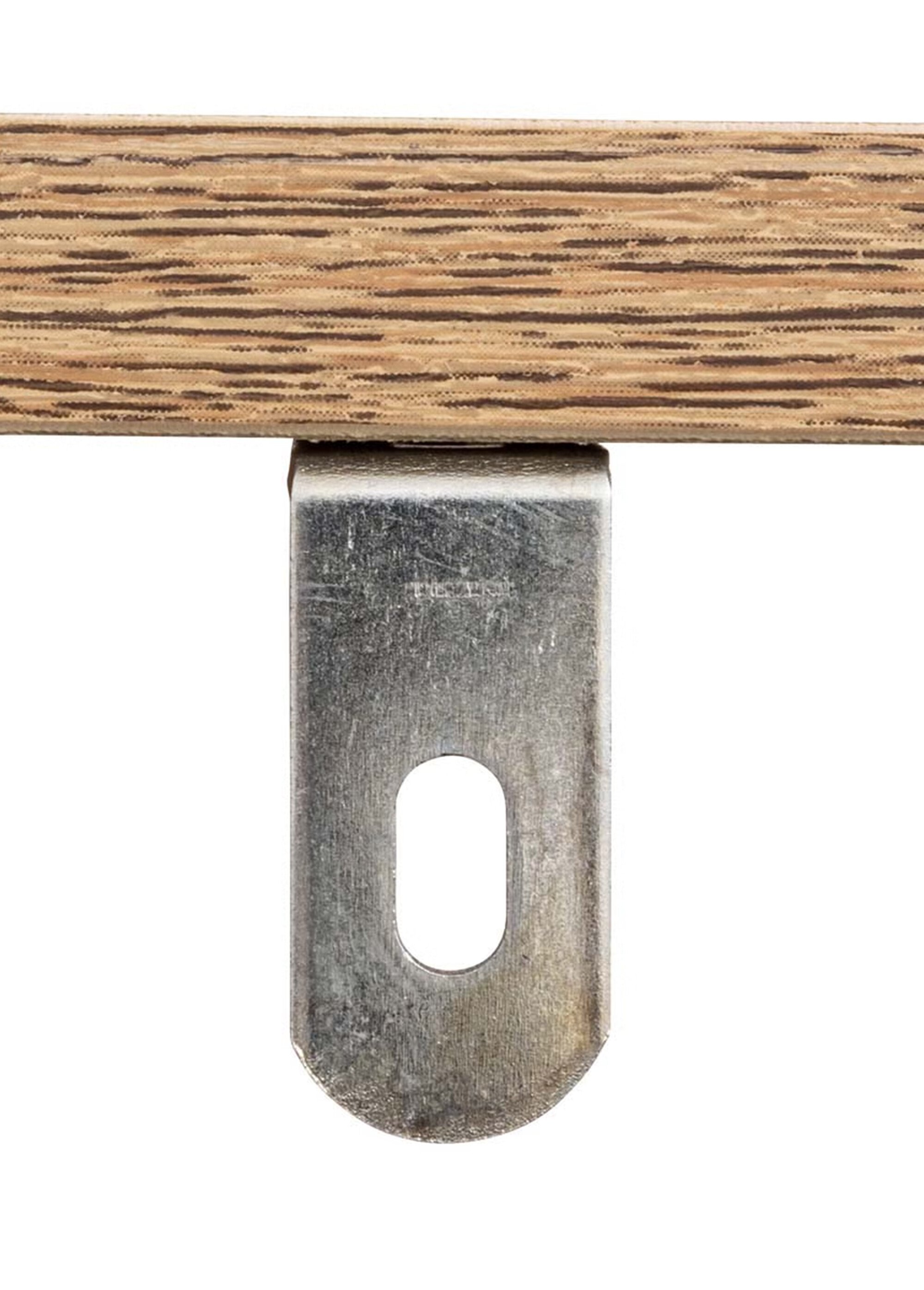 Etagère double cases avec décor bois BEIGE JJA-193520 DE1