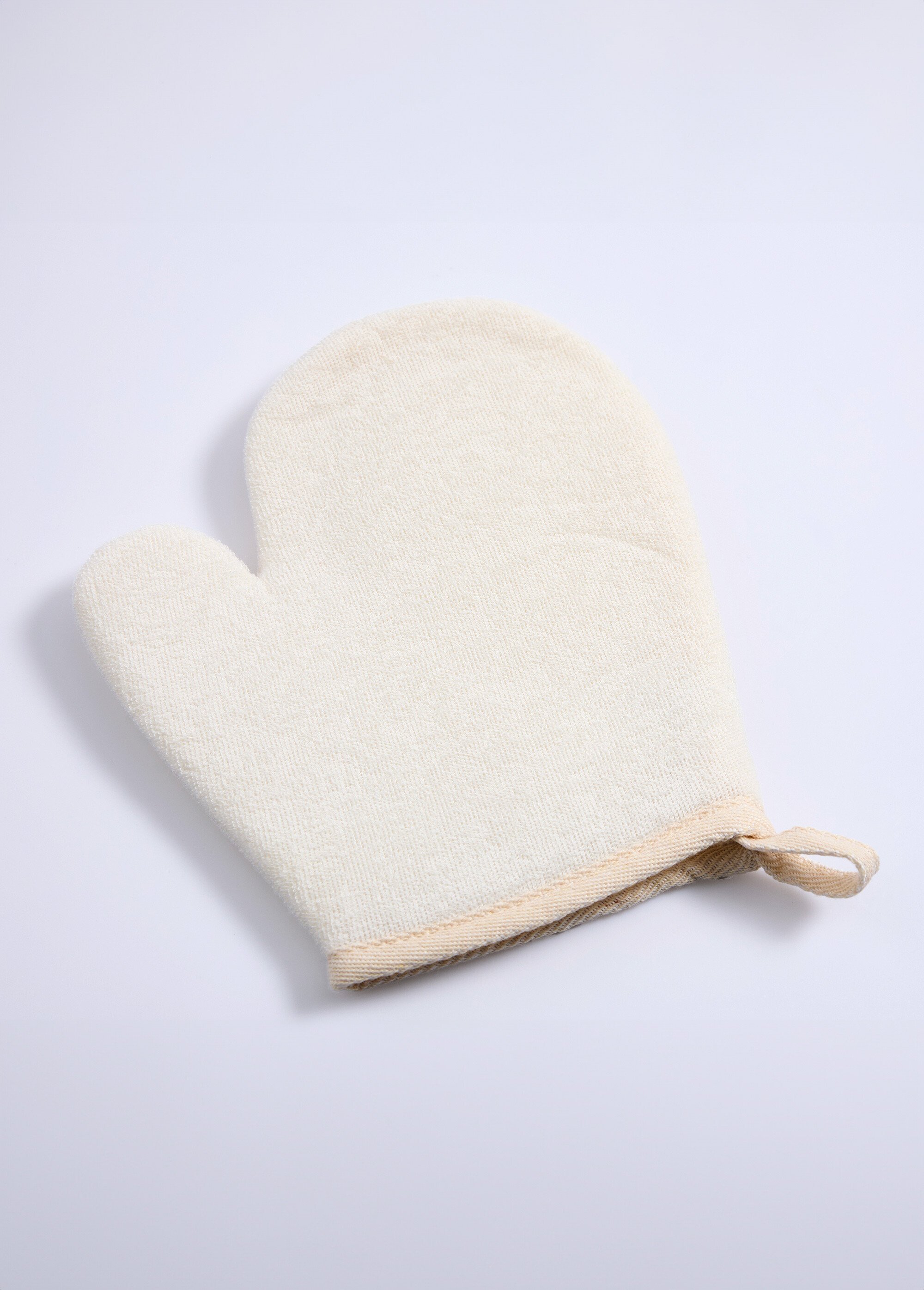 Gant exfoliant double face Blanc GABLE DO1