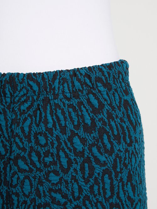 Legging taille élastiquée jersey extensible Femme Vert NEON DE1