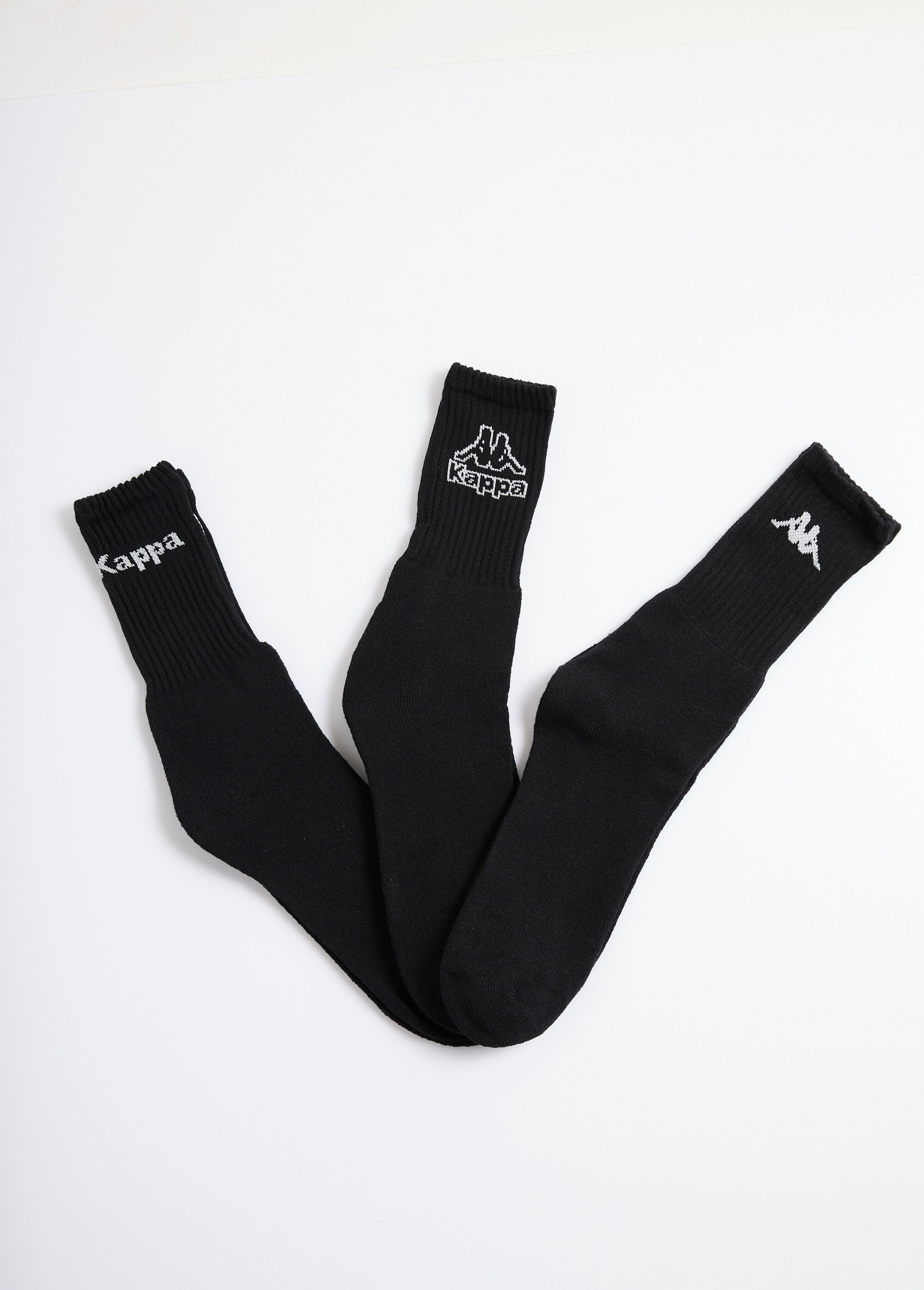 Lot de 3 Chaussettes à côtes Homme Noir BEN93520545 FA1