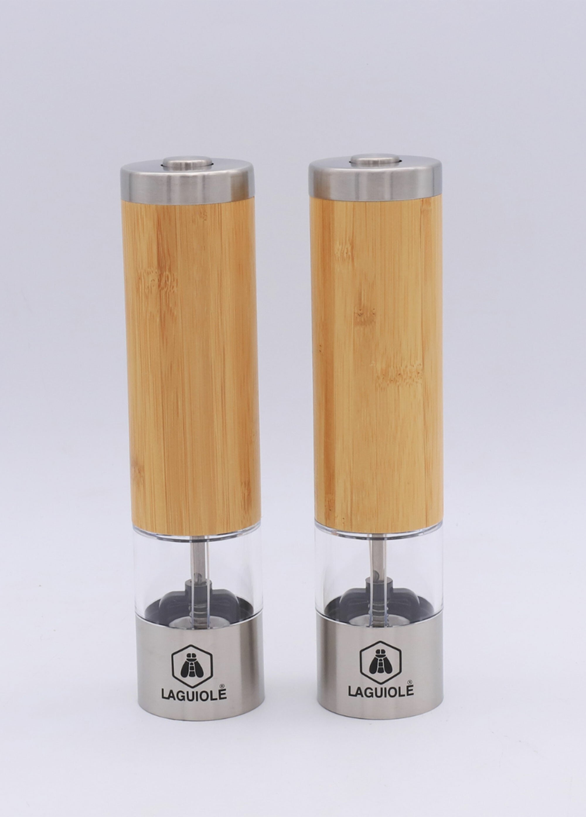 Moulin sel poivre électrique inox Fin