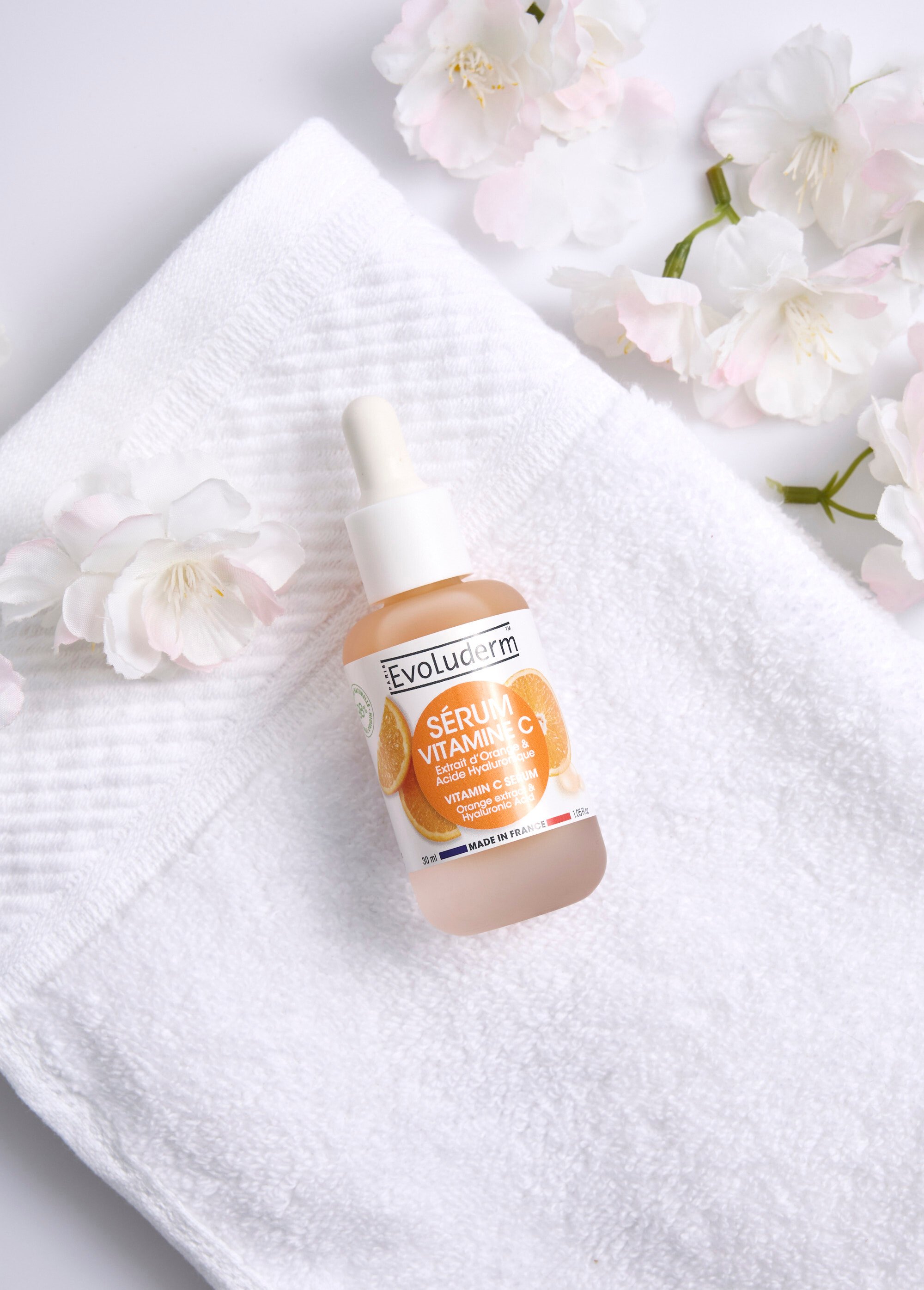 Sérum vitamine C et acide hyaluronique Orange EVOSERUM SF1