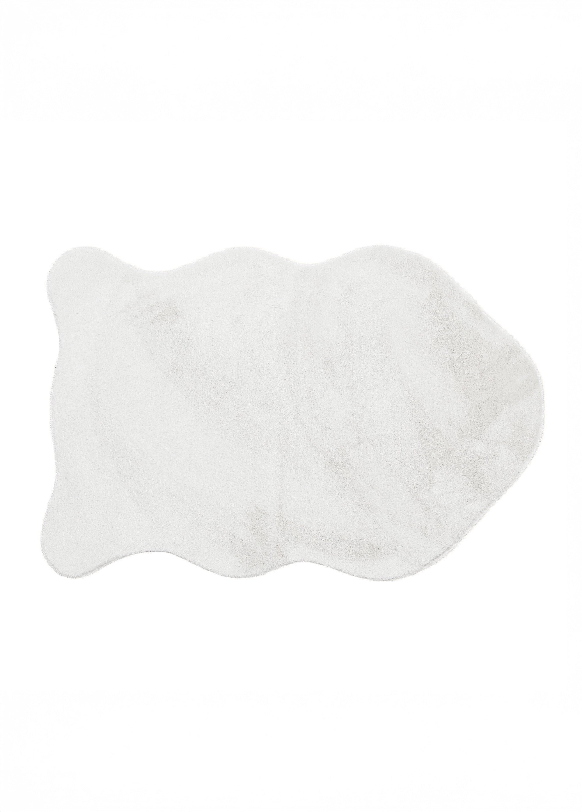 Tapis descente de lit en fausse fourrure