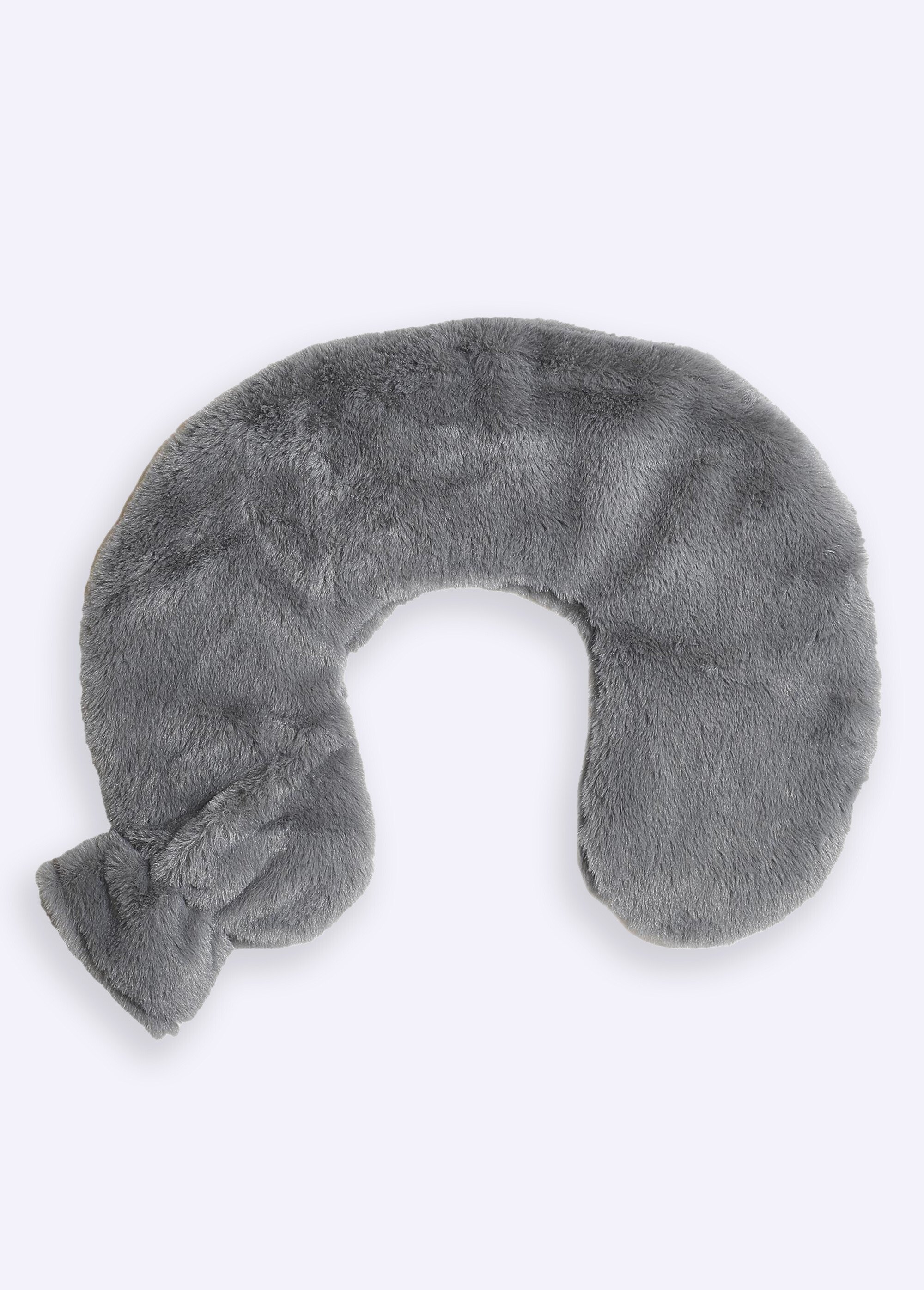 Bouillotte à eau forme tour de cou Gris CMP-SB84320 FA1