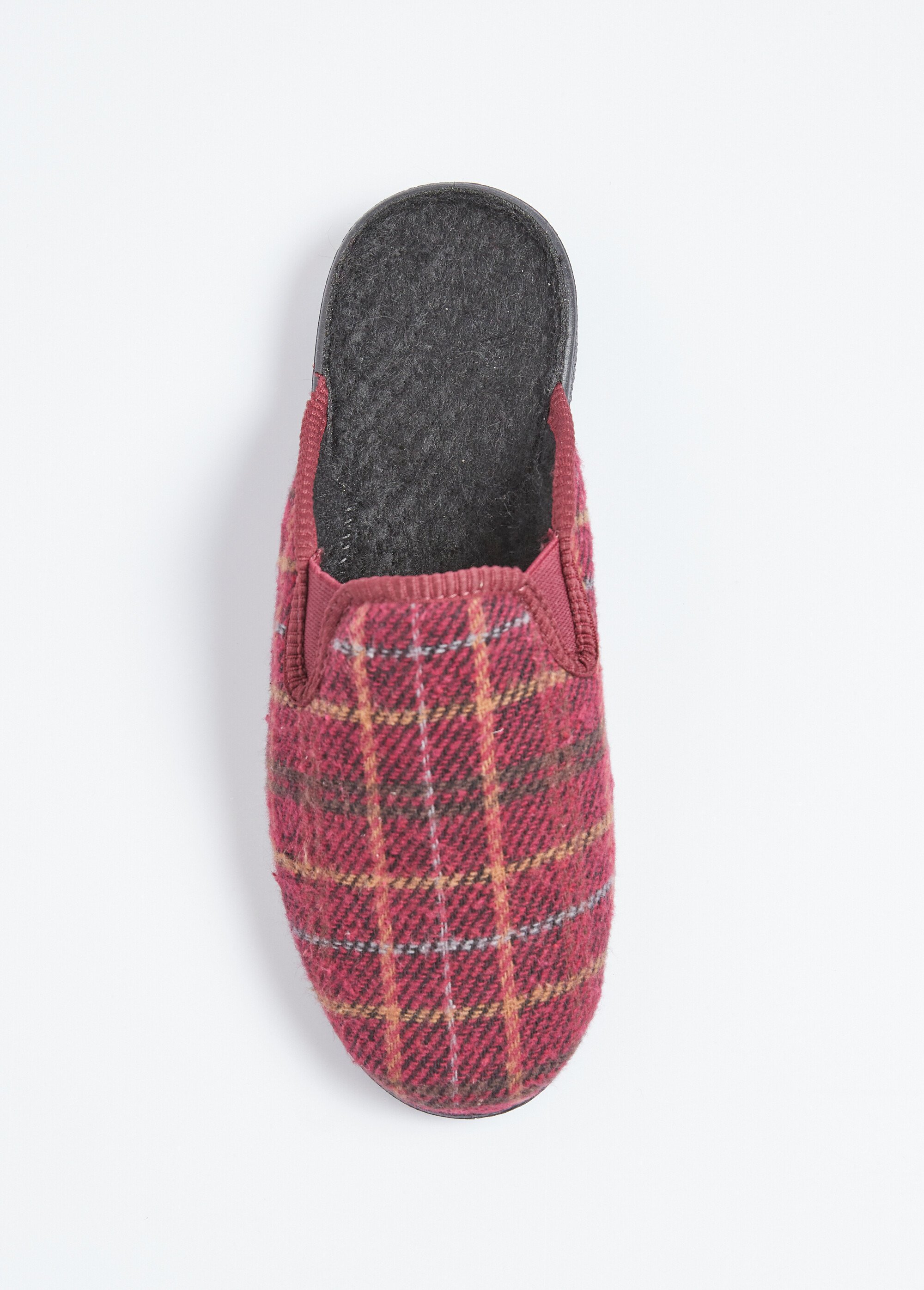 Chaussons mules largeur confort élastiqués Femme Rouge ORANGISTE OV1