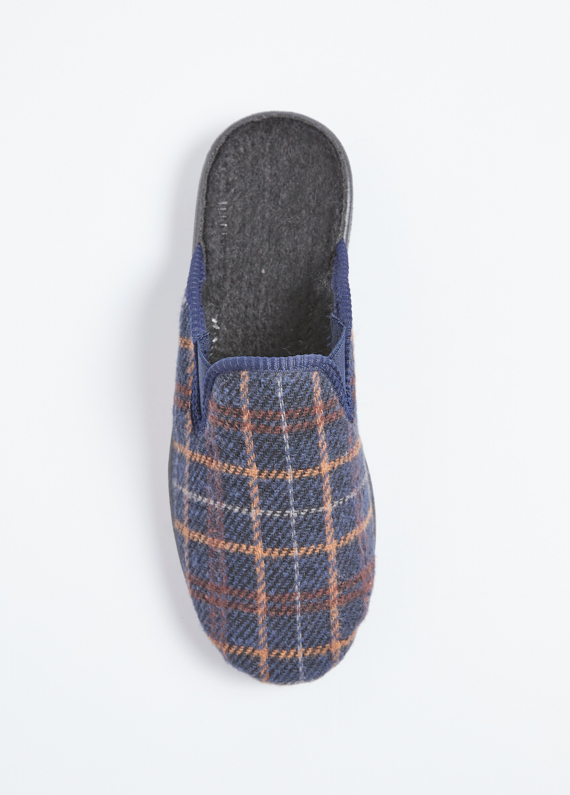 Chaussons mules largeur confort élastiqués Femme Bleu ORANGISTE OV1