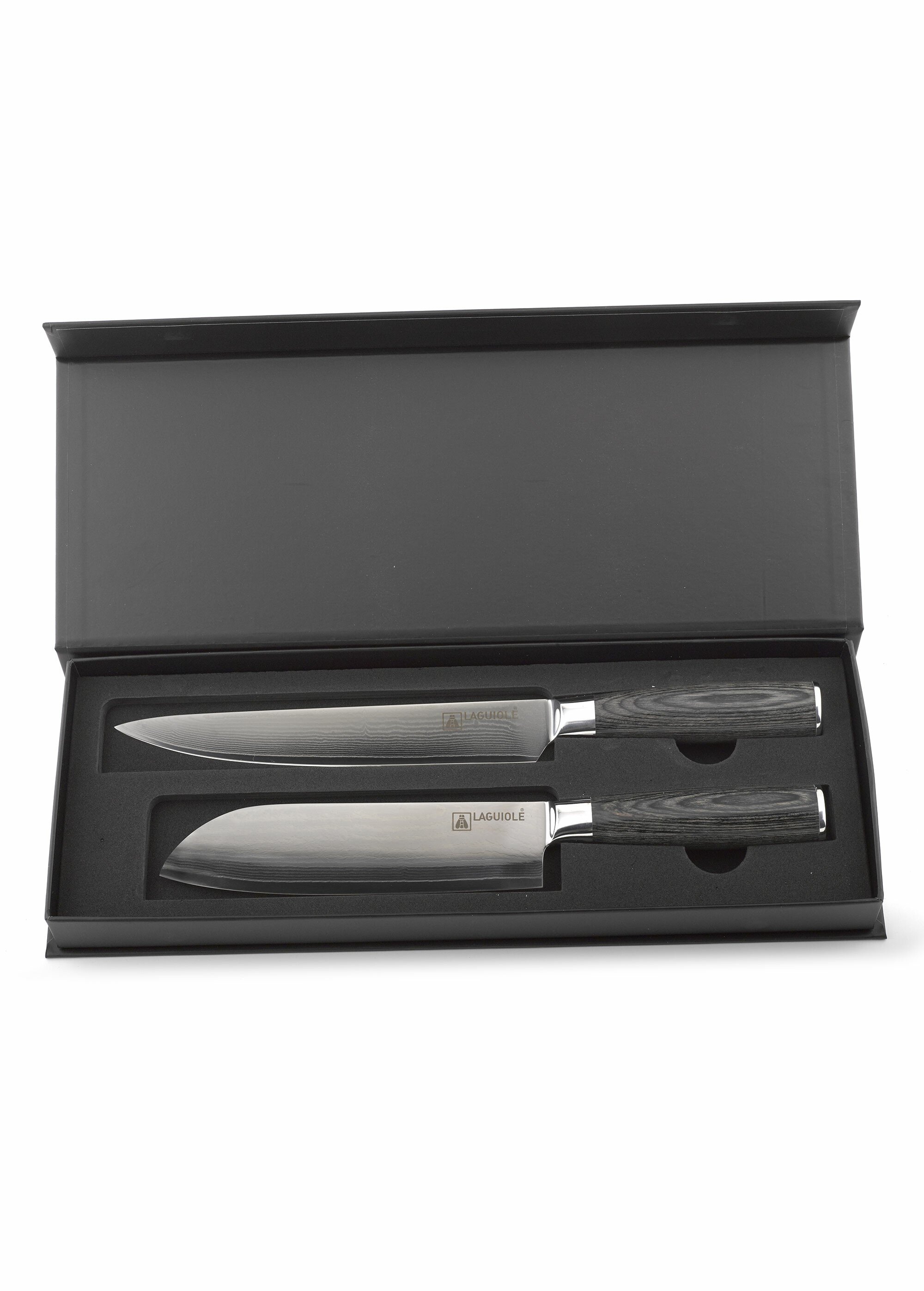 Coffret de 2 couteaux acier Damarus, Lenoir Noir 9171390 FA2