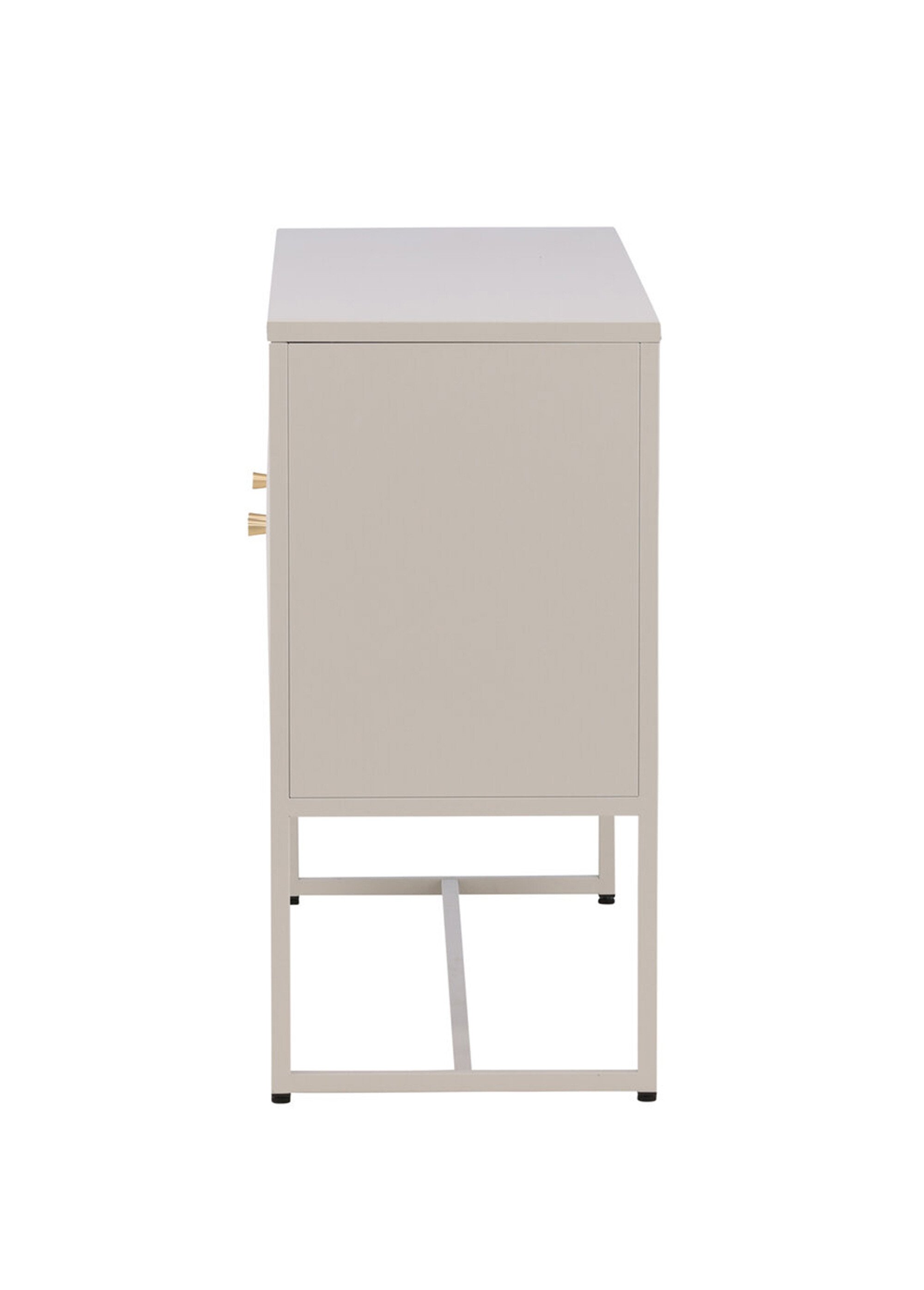 Console à portes grillagées, clair 2 BEIGE VEN-15624-250 DE2