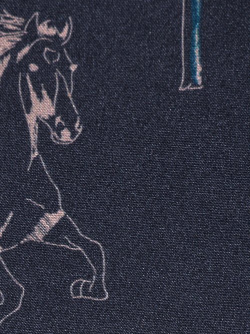 Coupon tissu habillement, poétique NOIR COT136721 DE2