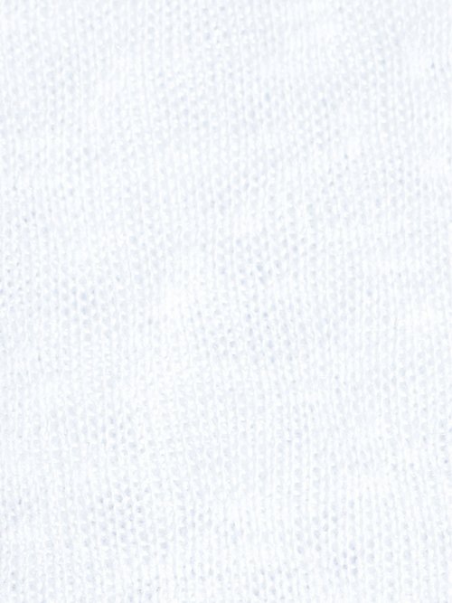 Coupon tissu jersey flammé, lait BLANC COT139442 DE2