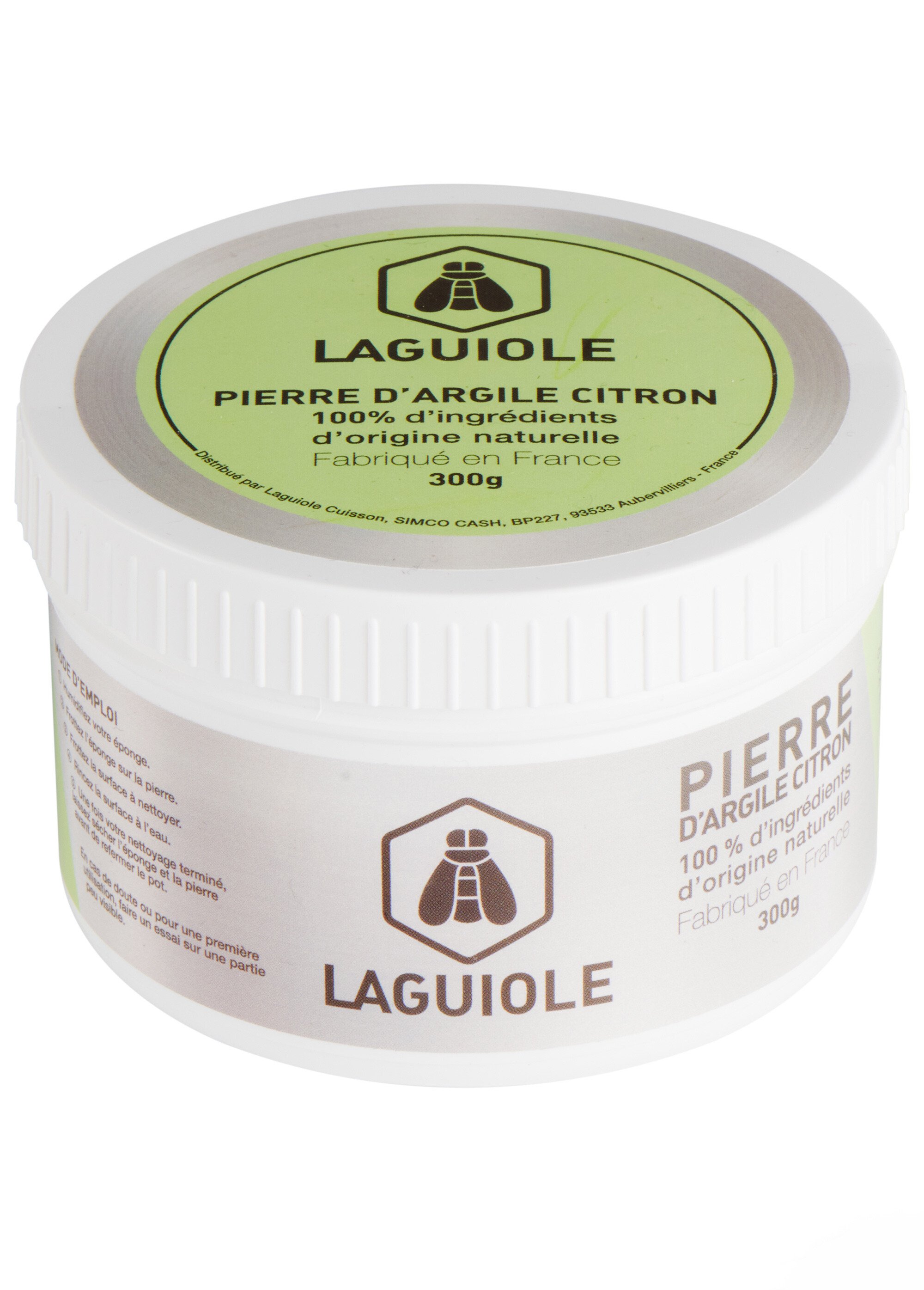 Pierre d'argile blanche 300 g