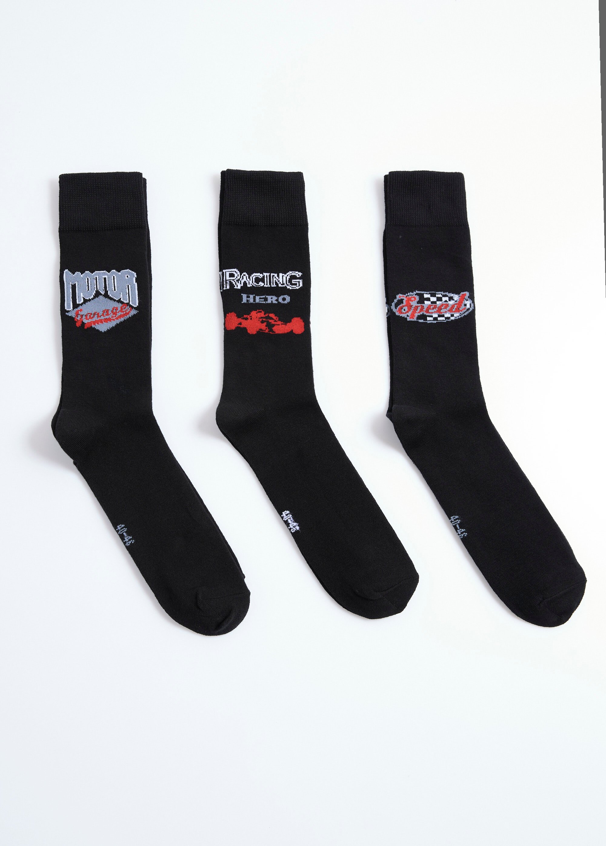 Lot de 3  Chaussettes sports mécaniques