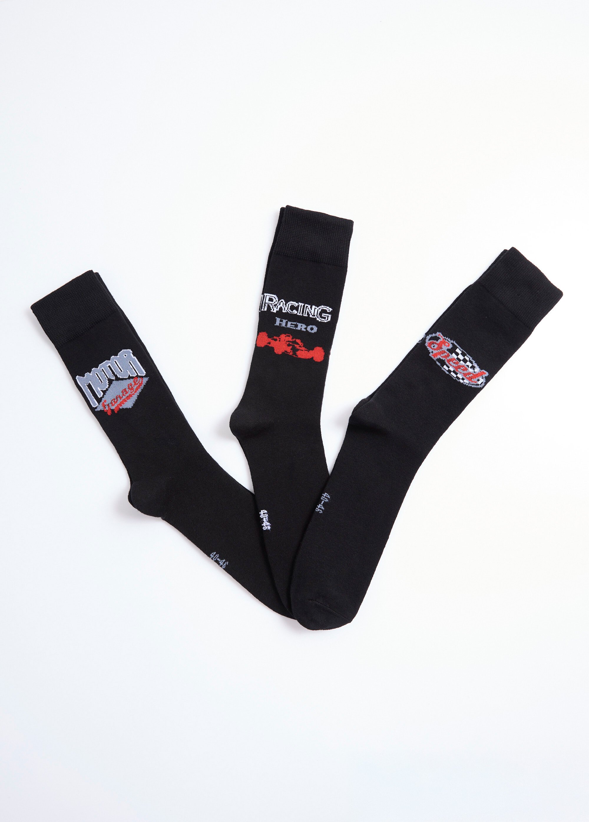 Lot de 3  Chaussettes sports mécaniques