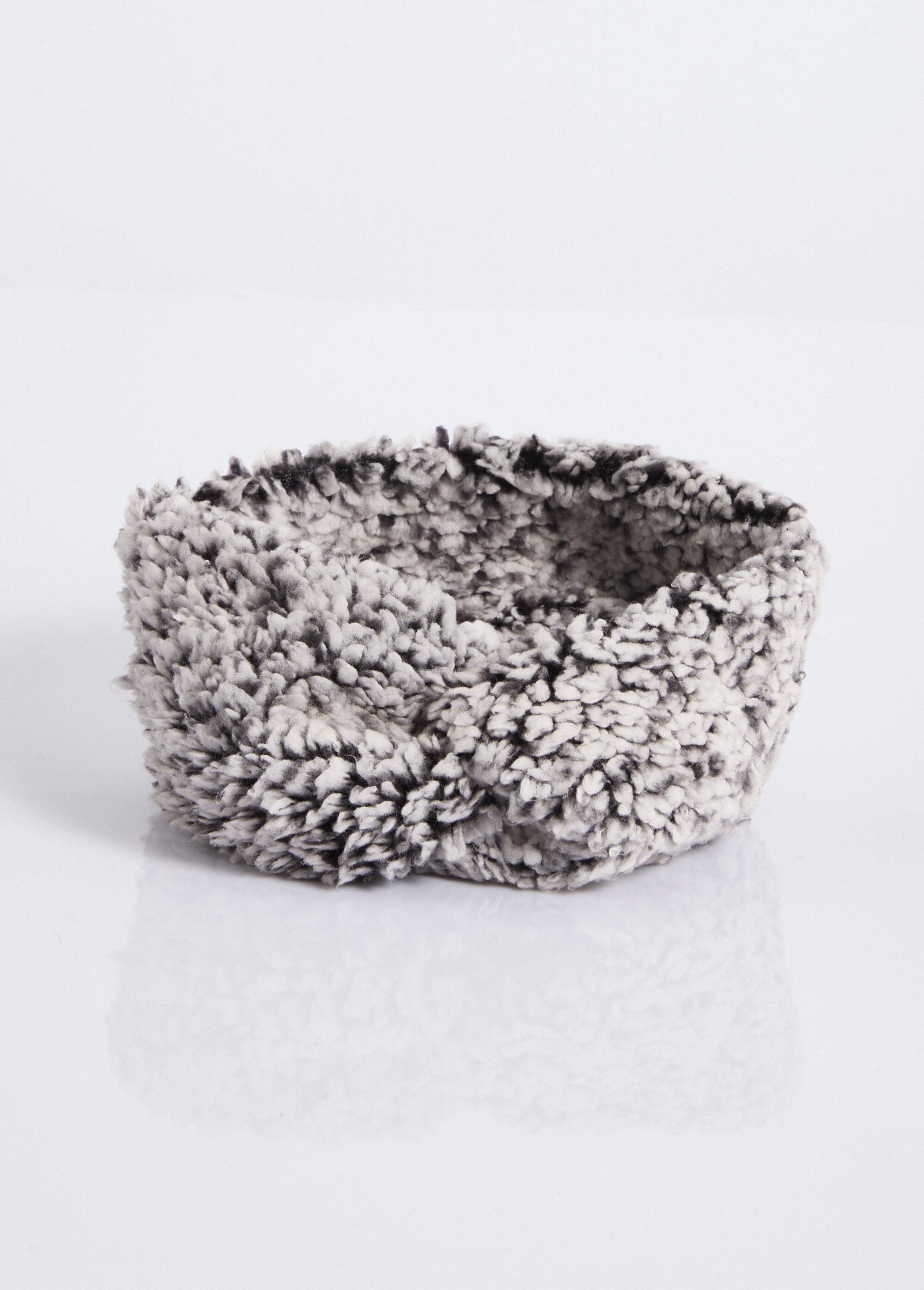 Bandeau chaud en polaire façon sherpa