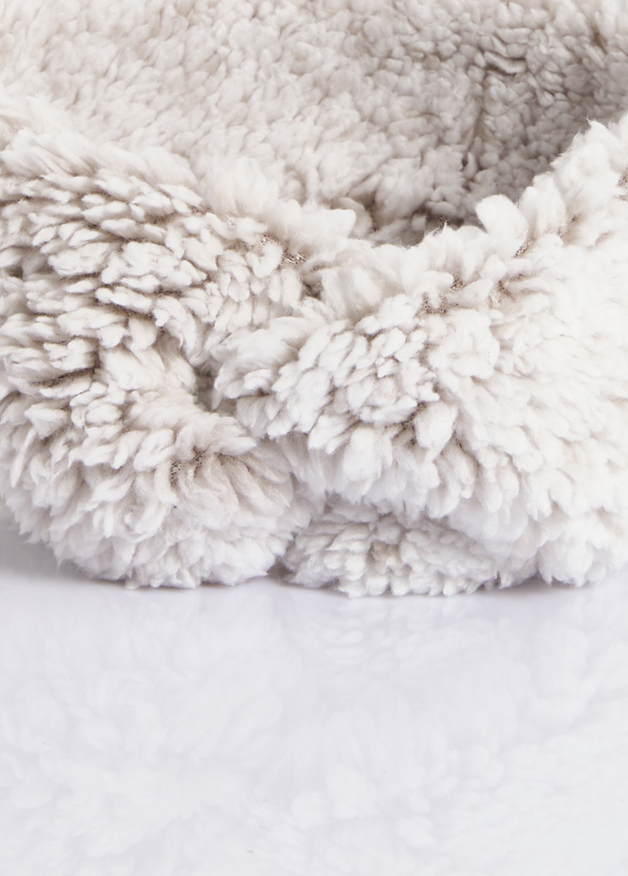 Bandeau chaud en polaire façon sherpa