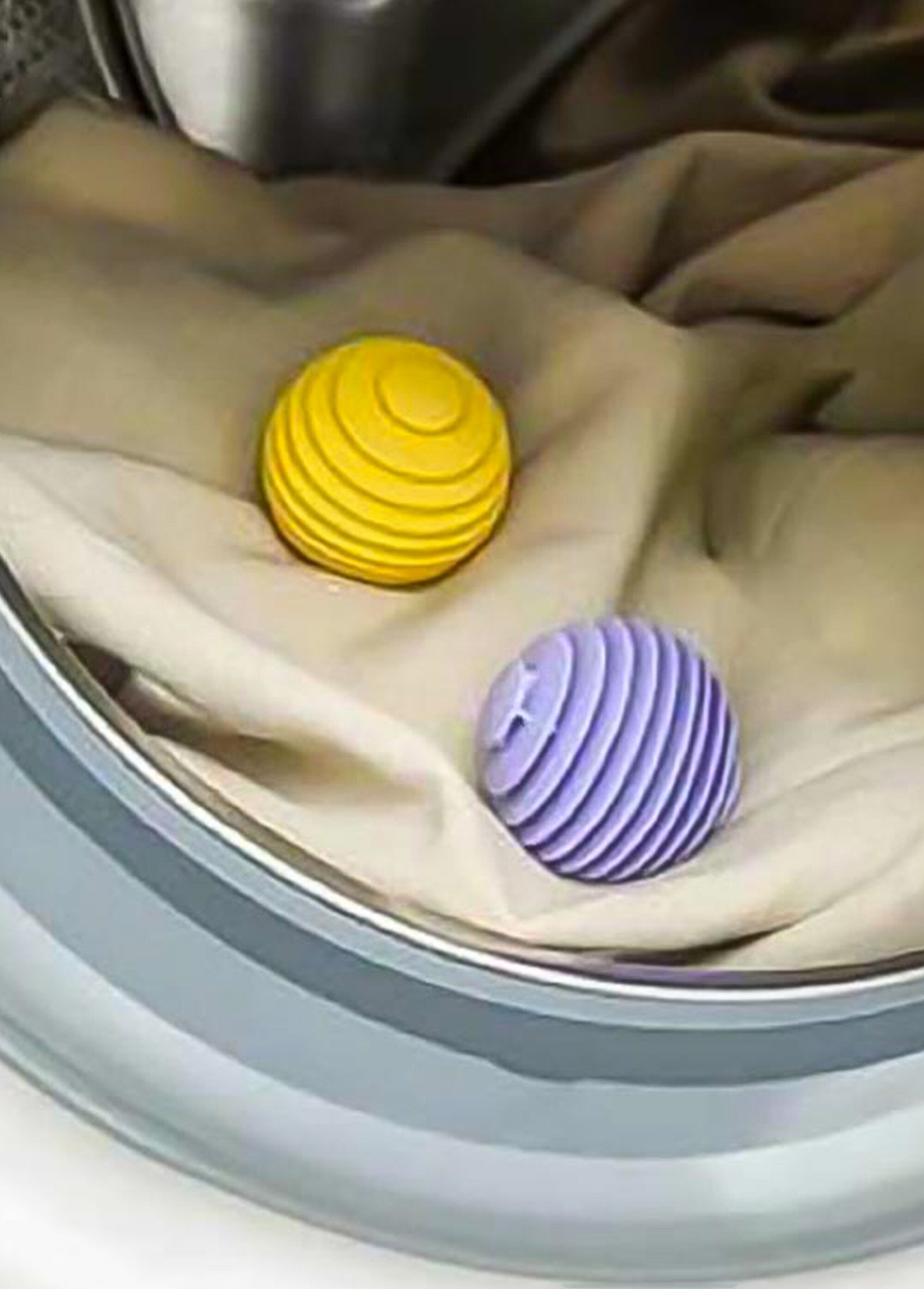 Boule de séchage et lavage - lot de 4 Jaune GARDANNE DE1