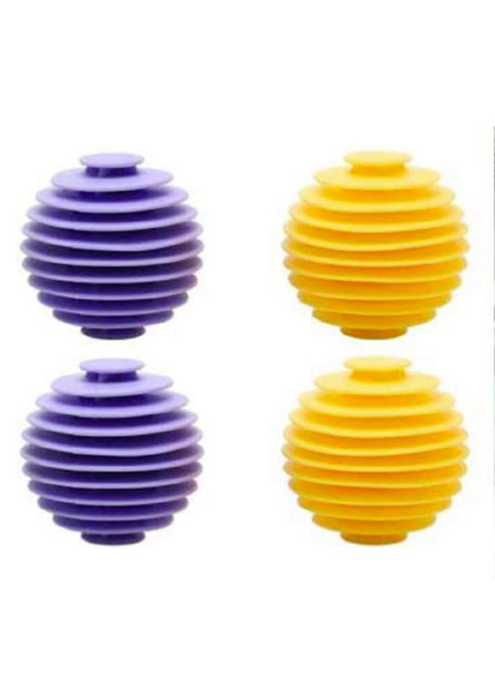 Boule de séchage et lavage - lot de 4 Jaune GARDANNE FA1