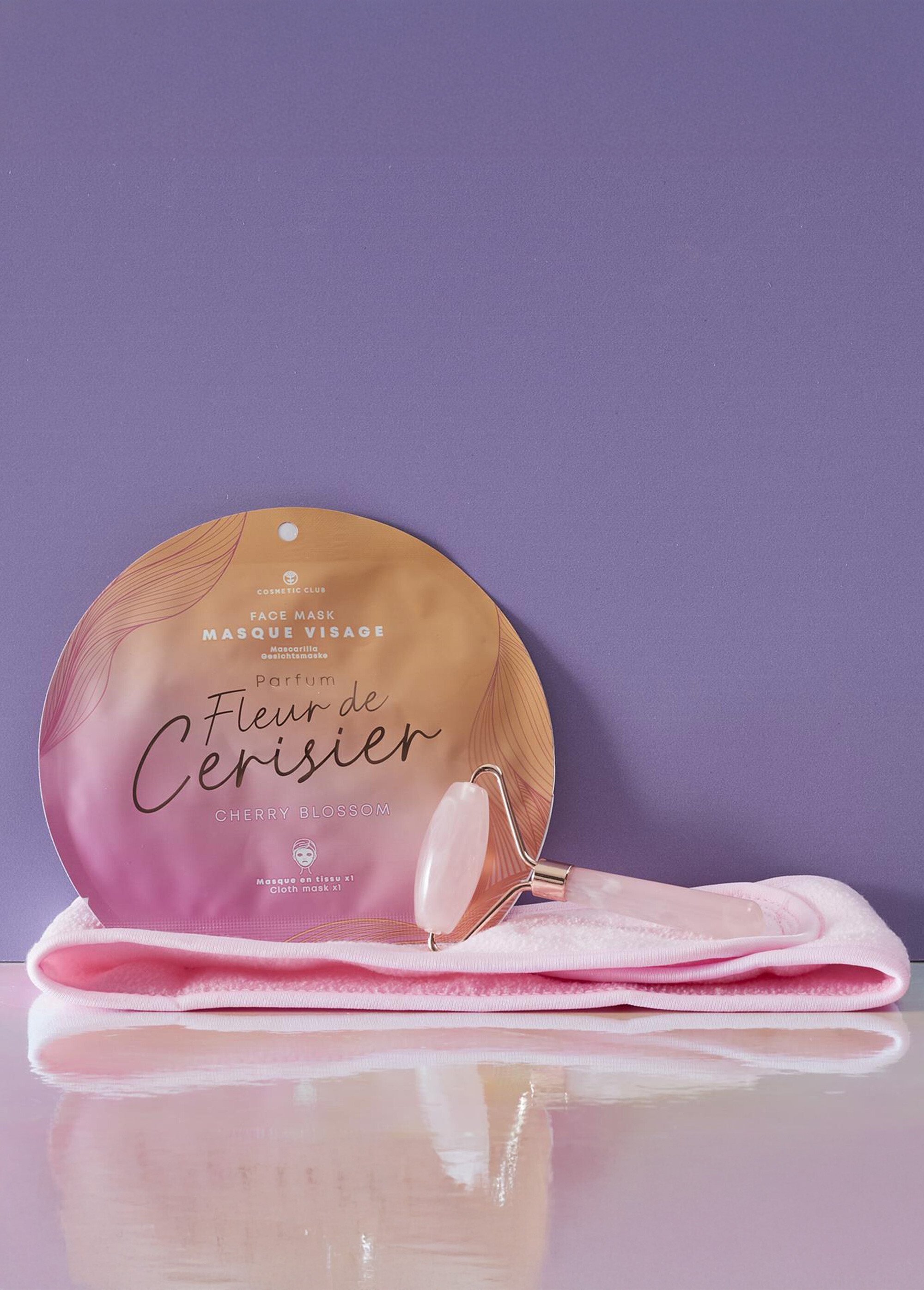 Coffret visage + masseur pierre de jade Rose CMP-SC0573 SI1