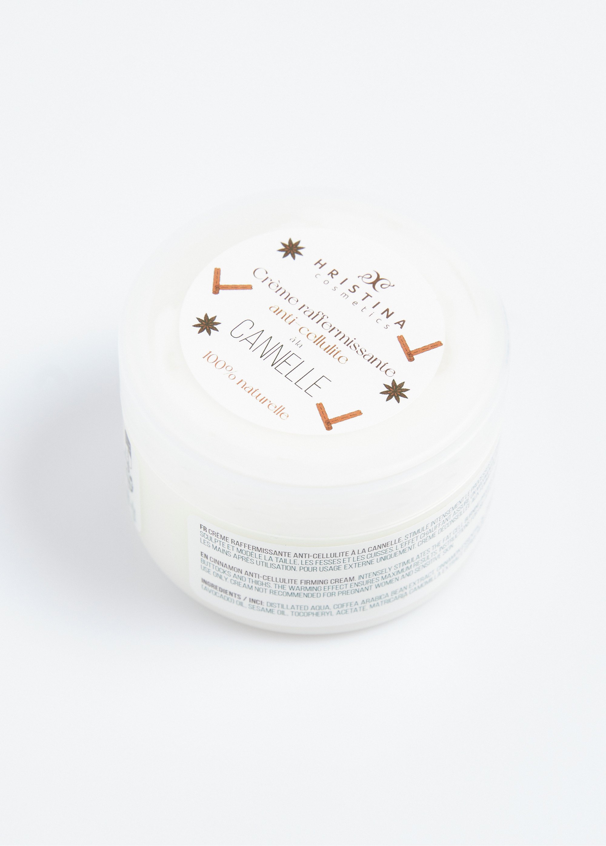 Crème raffermissante anti-cellulite cannelle