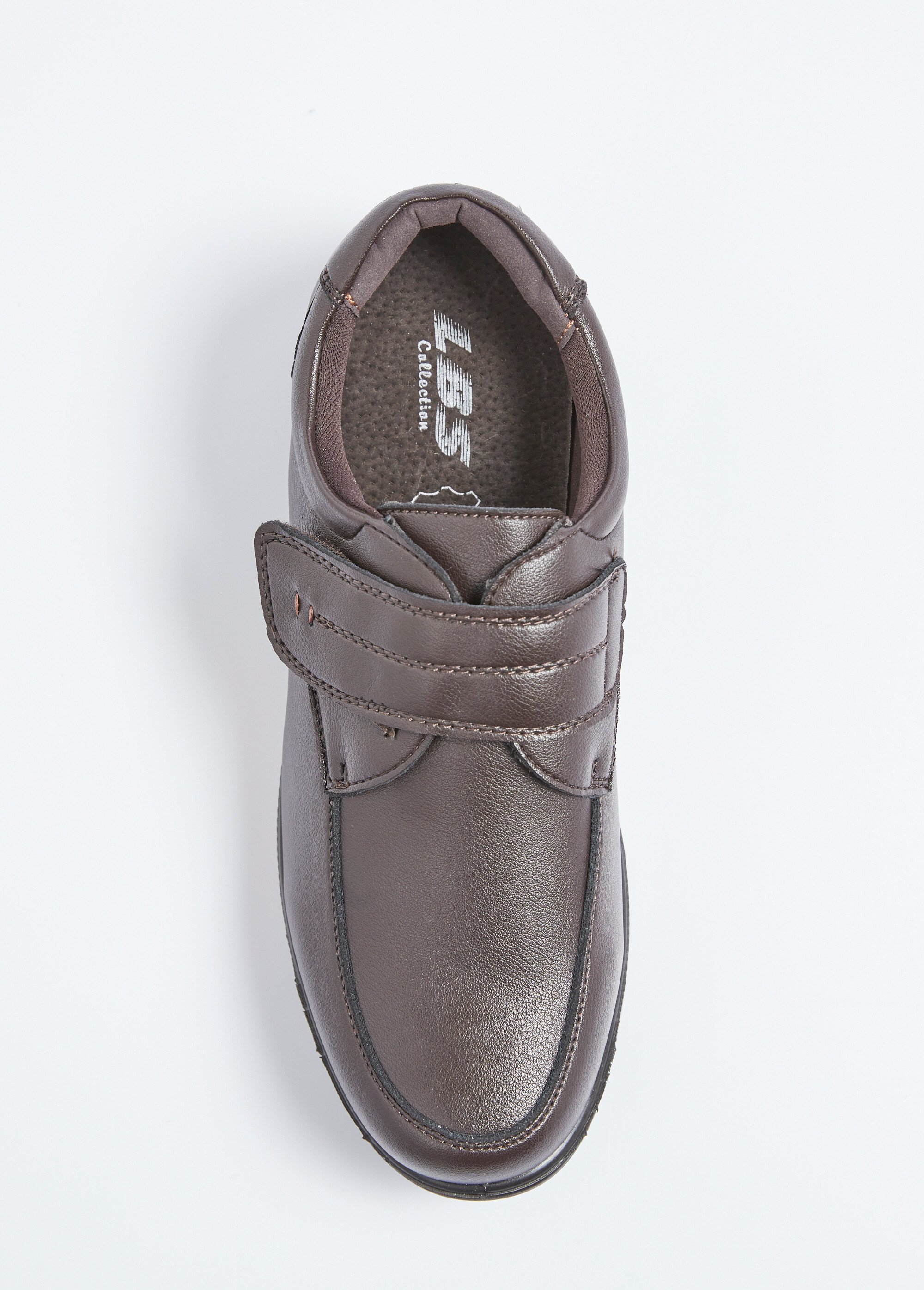 Derbies scratchées compensées Homme Marron IVELINE OV1