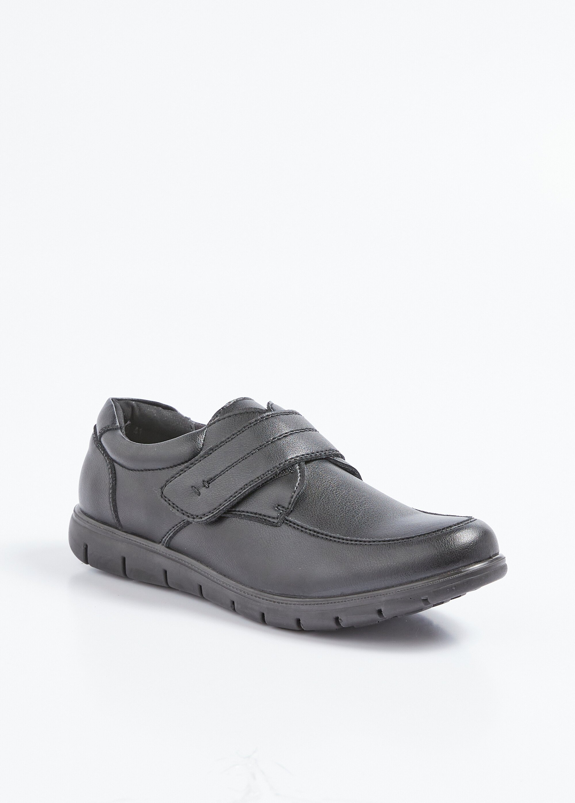 Derbies scratchées compensées Homme Noir IVELINE FA1