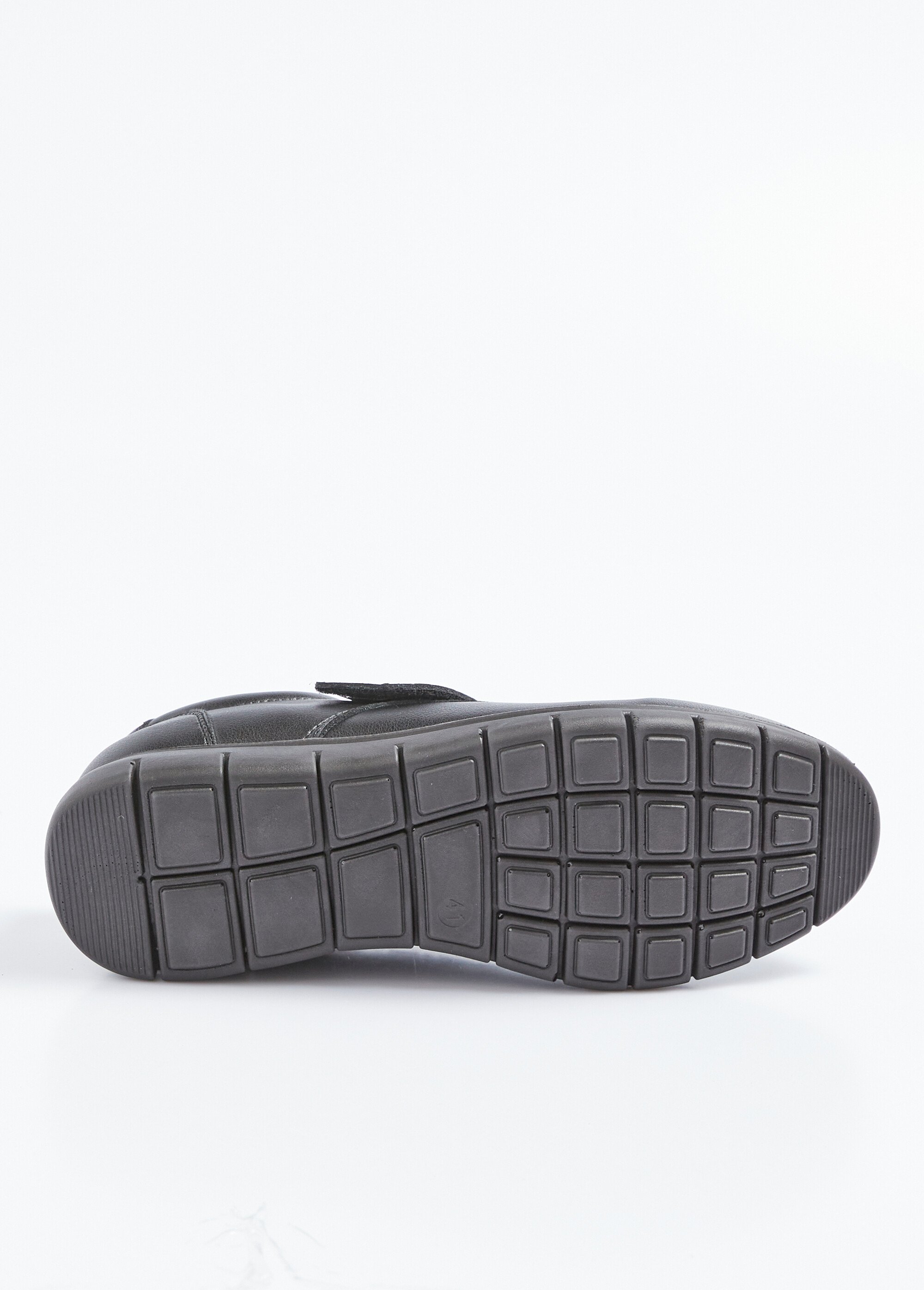 Derbies scratchées compensées Homme Noir IVELINE UN1