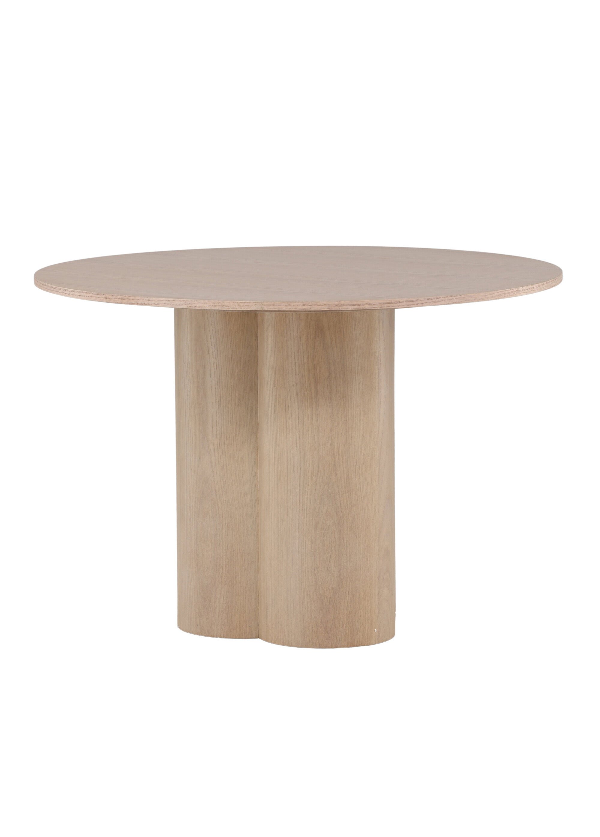 Table à manger bois clair pied fantaisie BLANCHI VEN-19996-420 DE2