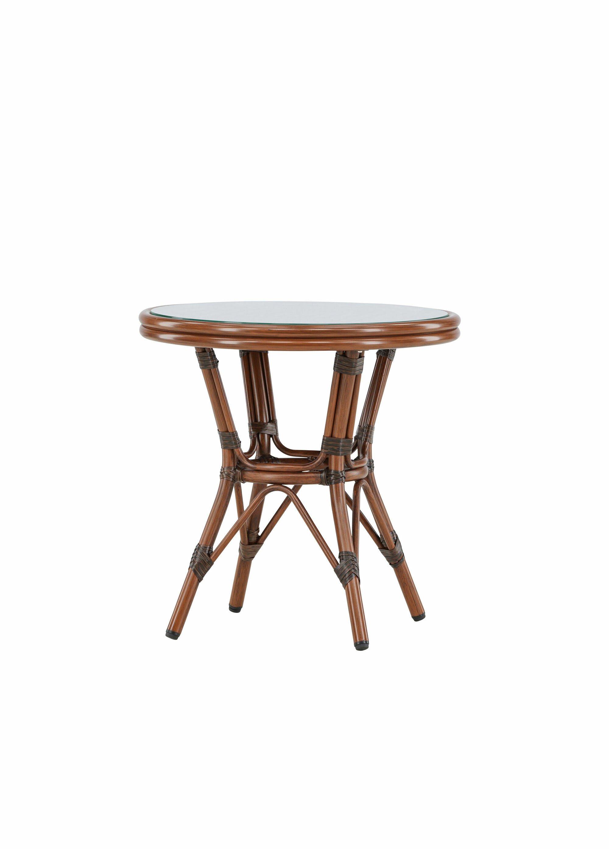 Table basse d'appoint style bistrot MARRON VEN-7003-103 FA1